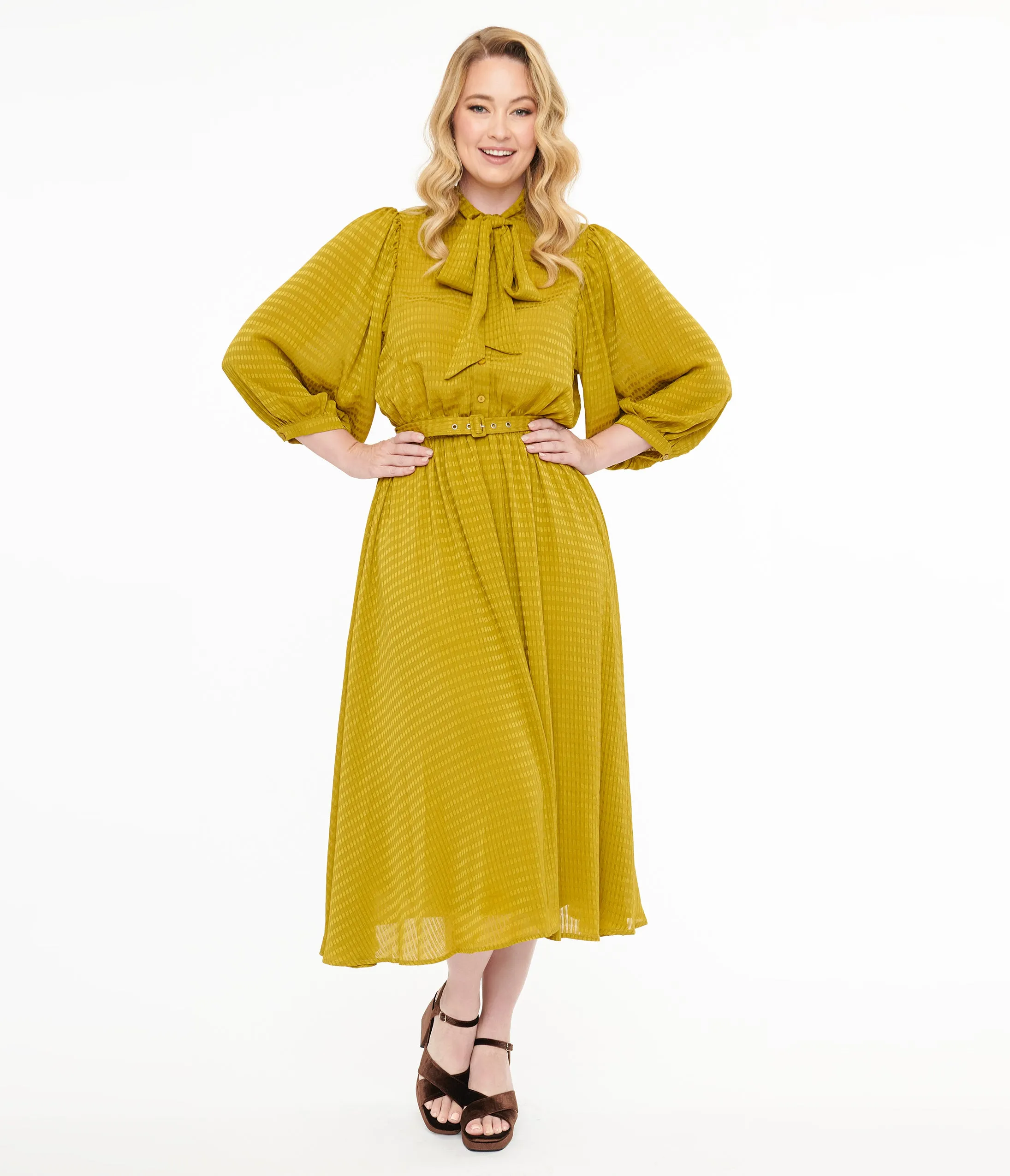 Dijon Love Like Ours Midi Dress sold by Unique Vintage product image thumbnail 3