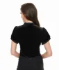 Hell Bunny Black Mourning Top sold by Unique Vintage