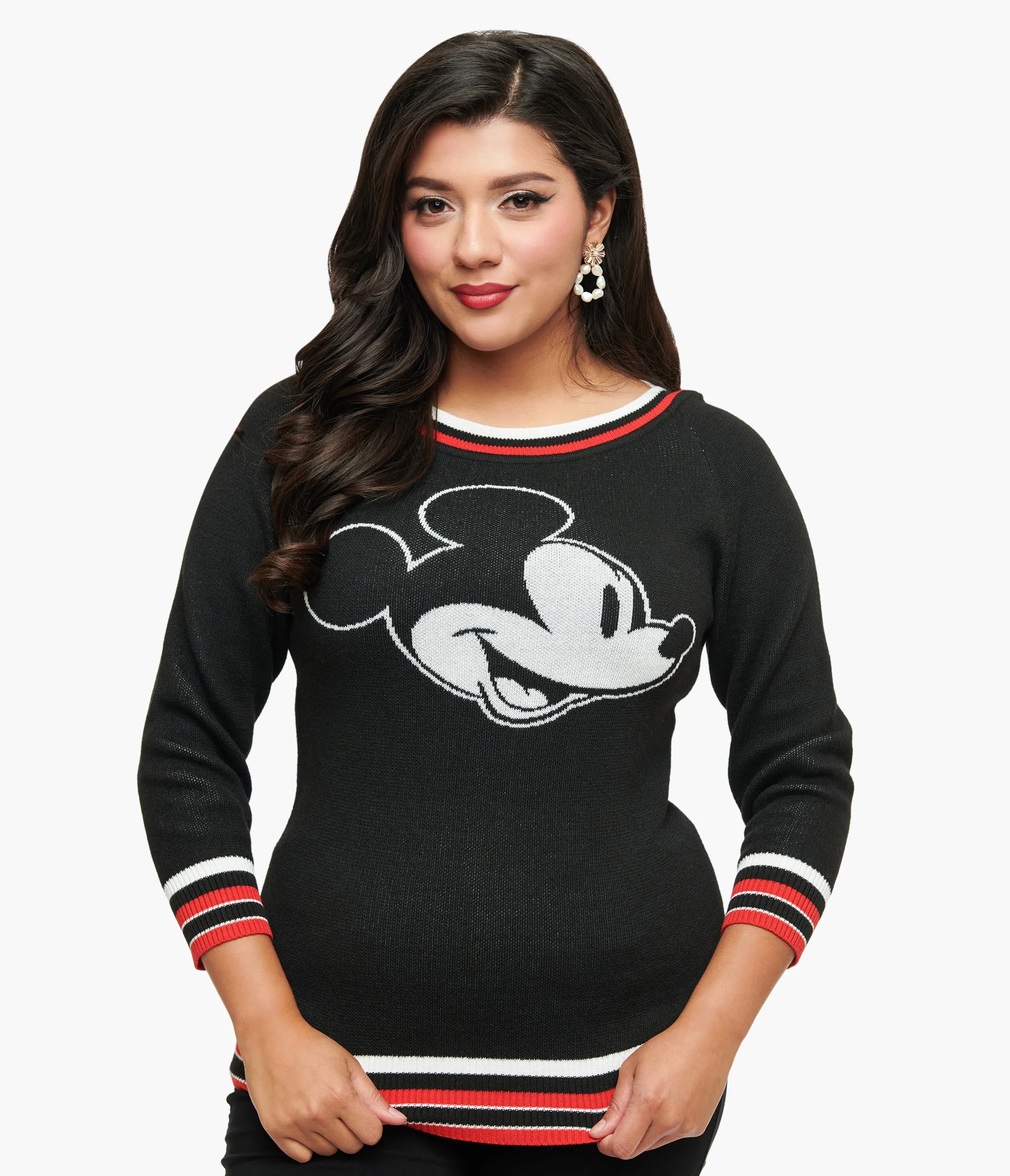 Disney Mickey & Friends Collection by Unique Vintage Classic Mickey Sweater sold by Unique Vintage product image thumbnail 3