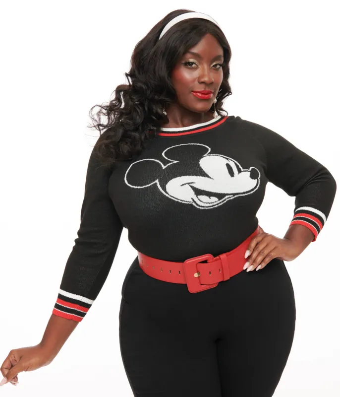 Disney Mickey & Friends Collection by Unique Vintage Plus Size Classic Mickey Sweater sold by Unique Vintage
