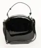 Barbie x Unique Vintage 1960s Black Leatherette Circle Bag sold by Unique Vintage