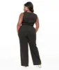 Unique Vintage Plus Size 1950s Black Boat Neck Jumpsuit sold by Unique Vintage