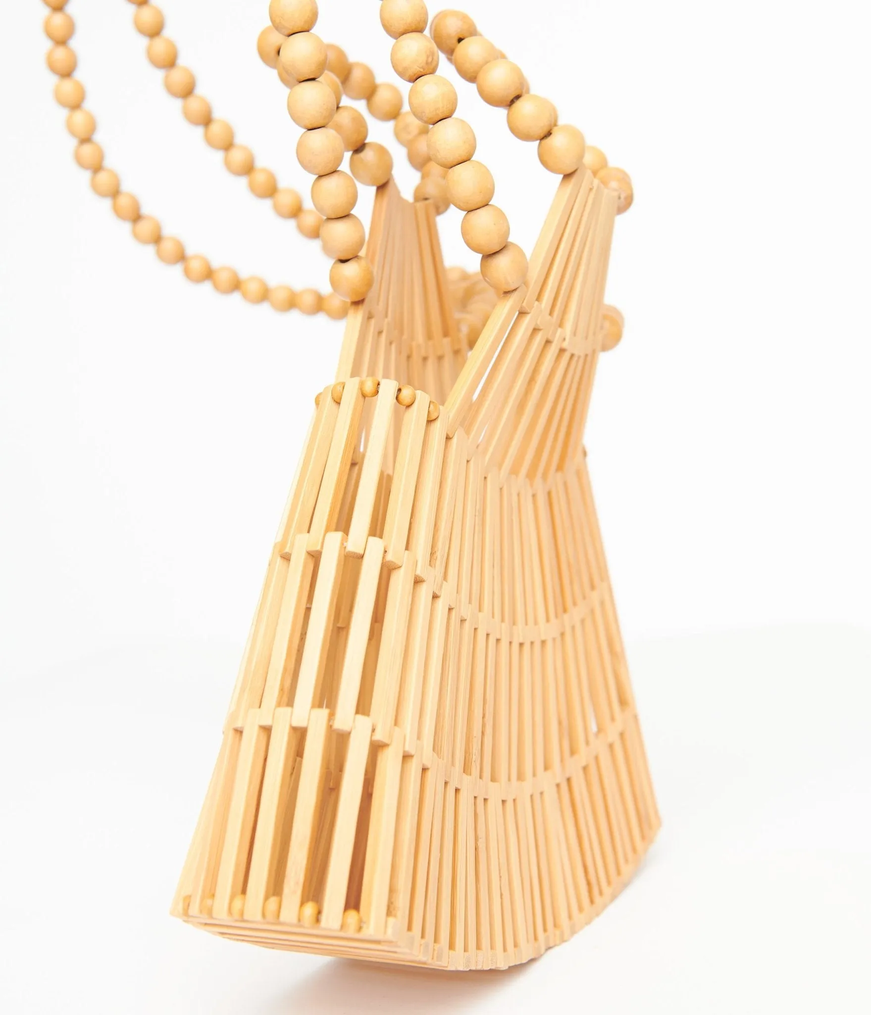Bamboo Beaded Handbag sold by Unique Vintage product image thumbnail 2