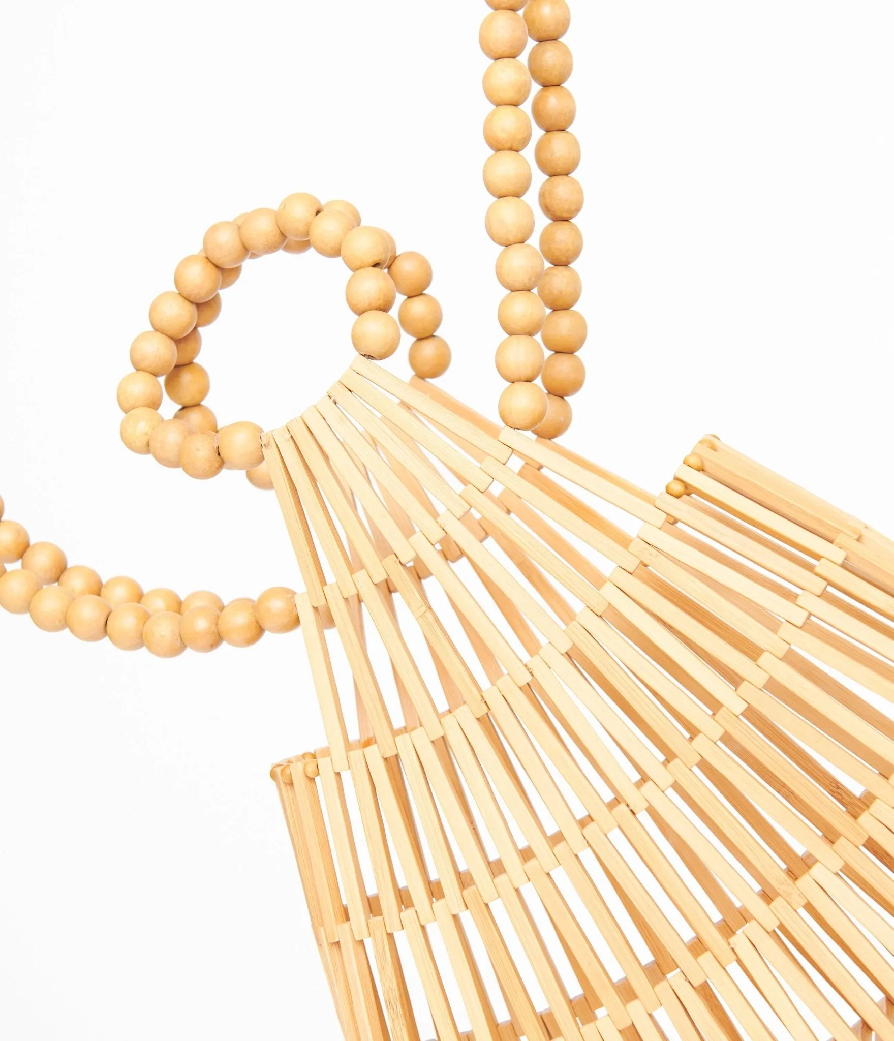 Bamboo Beaded Handbag sold by Unique Vintage product image thumbnail 3