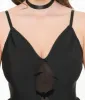 Witchwood Bags Black Velvet Bat Fit & Flare Dress sold by Unique Vintage
