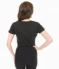 PinRock Shop 1950s Black & Orange Be My Boo Graphic Tee sold by Unique Vintage