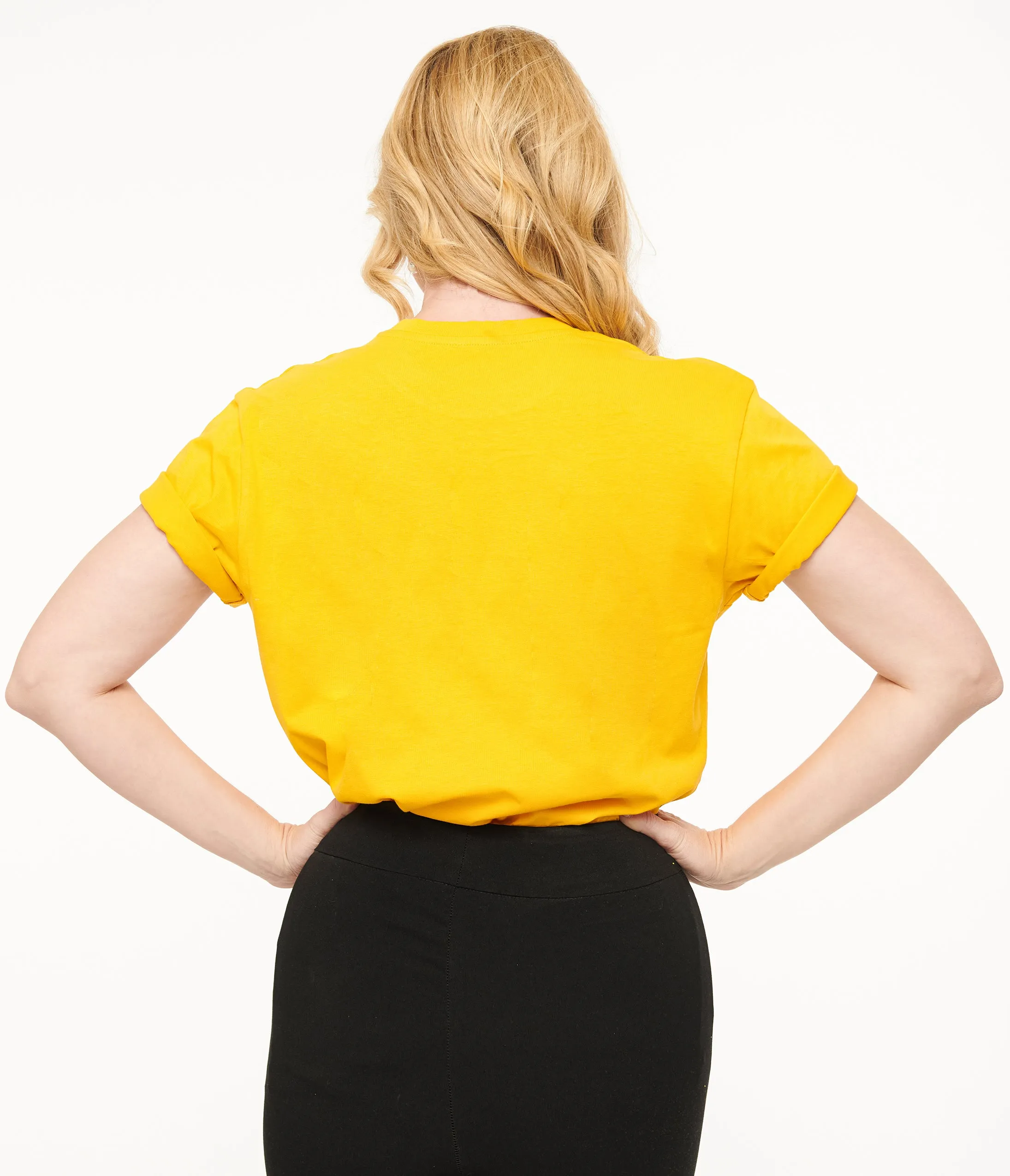 Disney Mickey & Friends Collection by Unique Vintage Yellow Mickey Mouse Heart Unisex Graphic Tee sold by Unique Vintage product image thumbnail 2