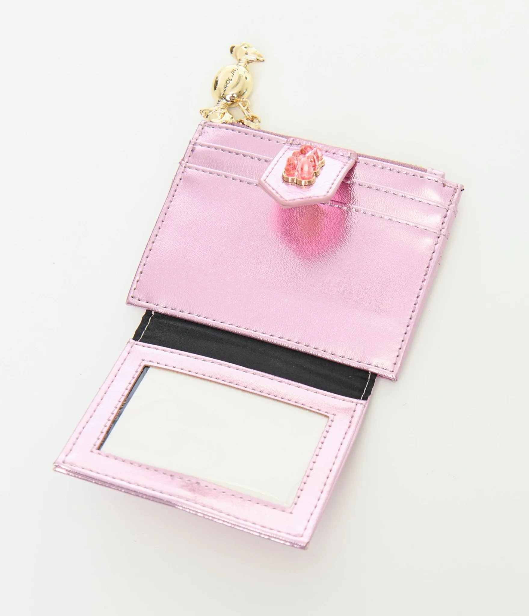 Betsey Johnson Pink Candy Bifold Wallet sold by Unique Vintage product image thumbnail 3