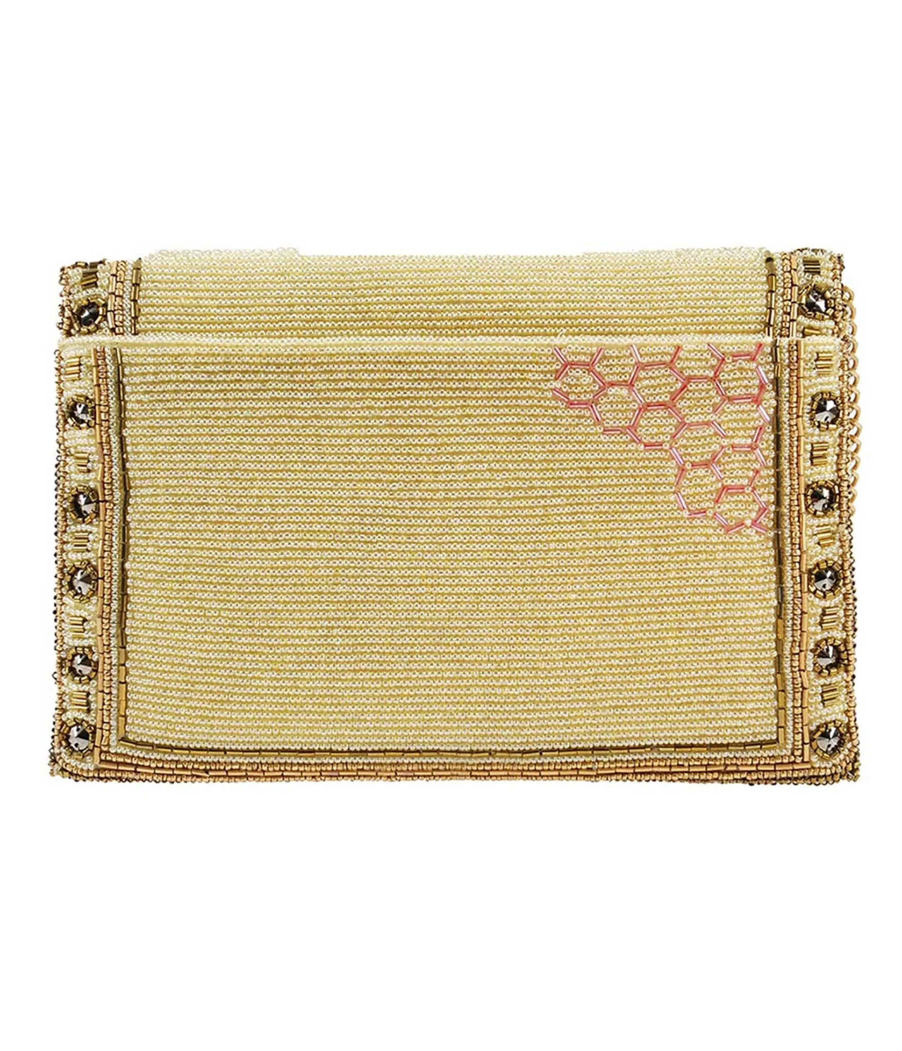 Mary Frances Golden Beaded Bee Handbag sold by Unique Vintage product image thumbnail 2