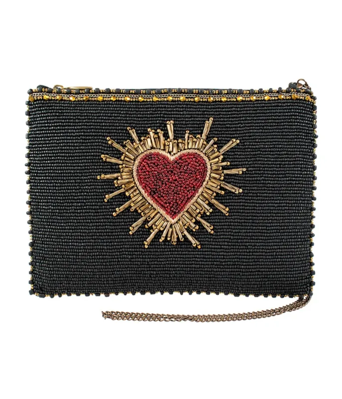 Mary Frances Affection Mini Crossbody Clutch sold by Unique Vintage