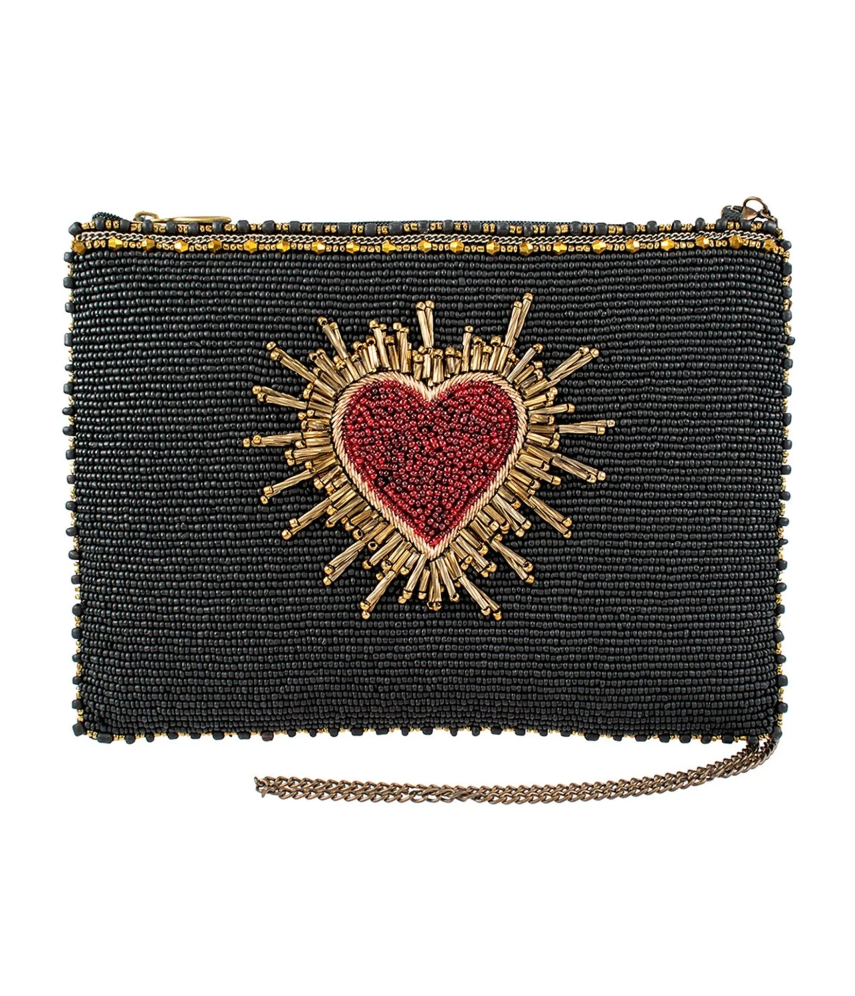 Mary Frances Affection Mini Crossbody Clutch sold by Unique Vintage