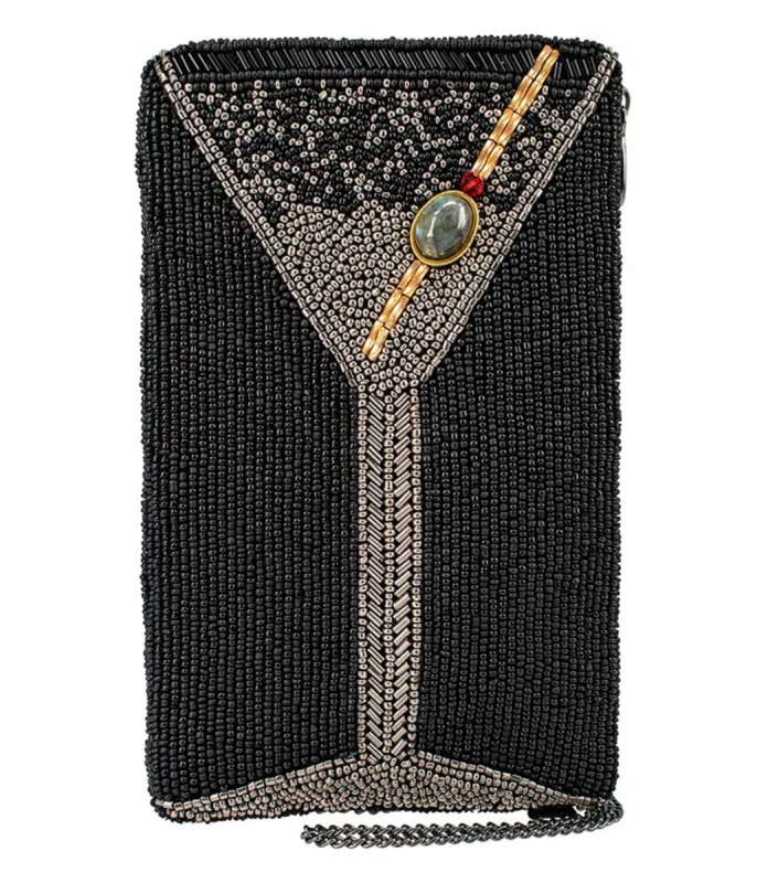 Mary Frances Make it Dirty Crossbody Phone Bag sold by Unique Vintage