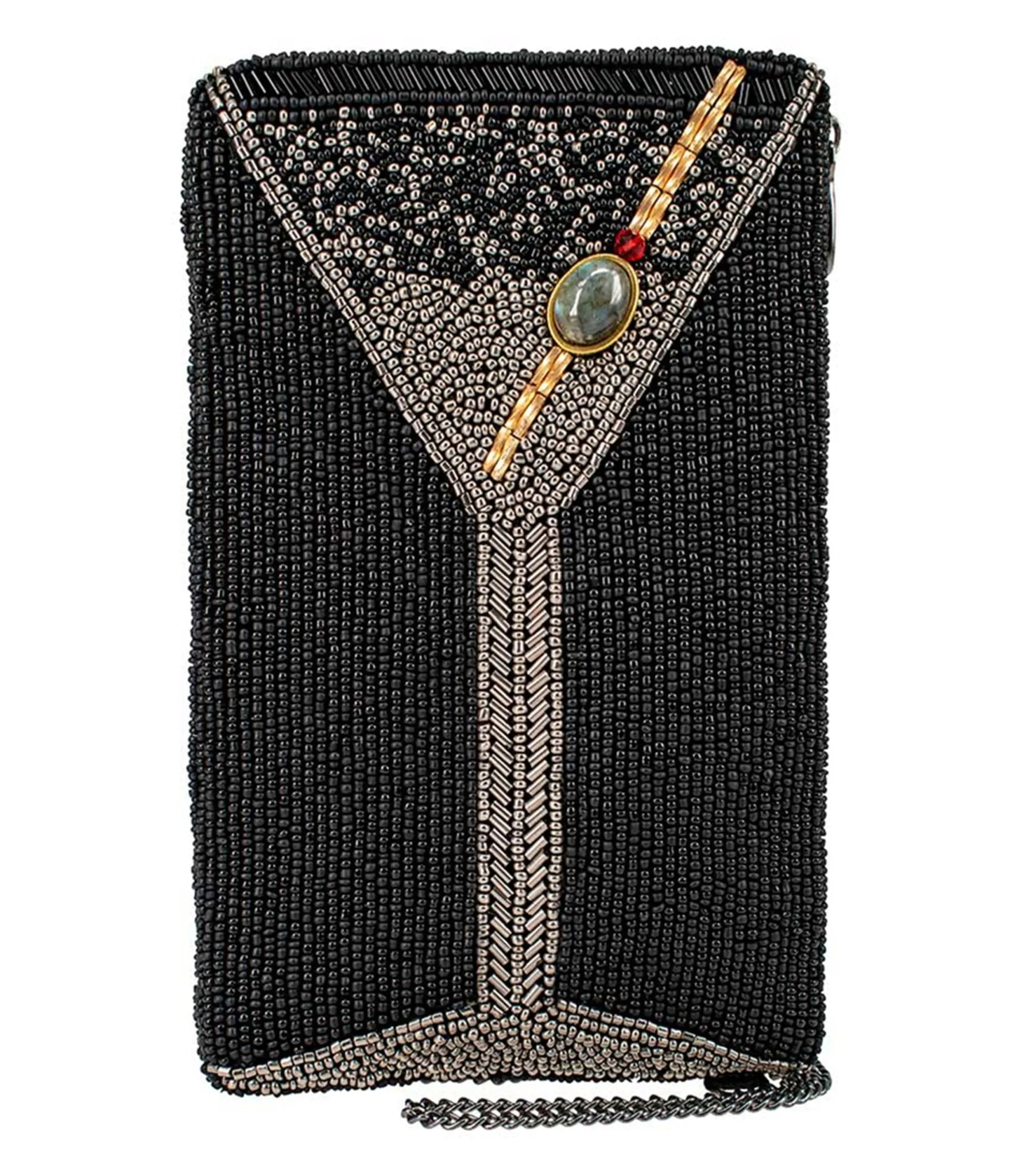 Mary Frances Make it Dirty Crossbody Phone Bag sold by Unique Vintage