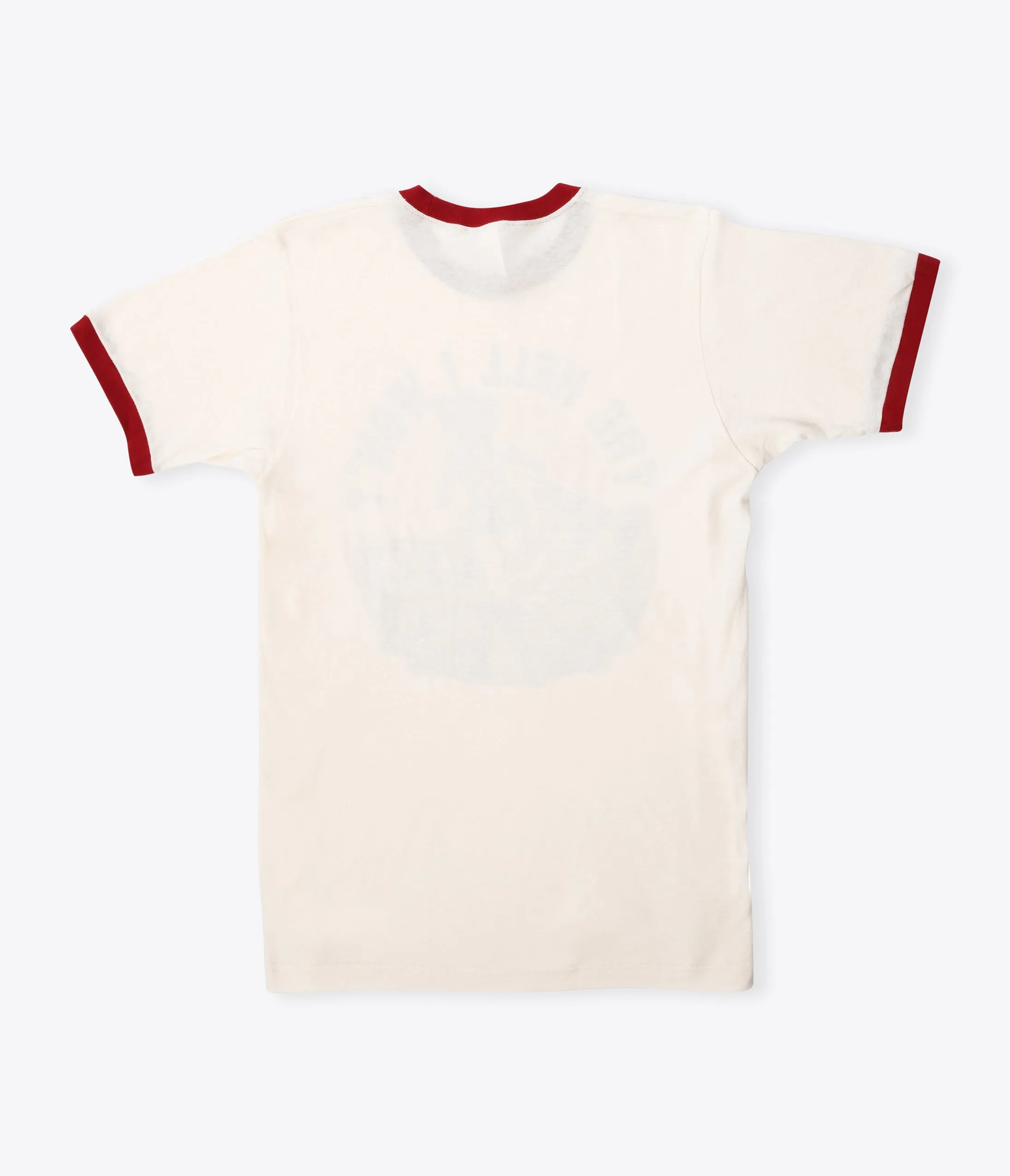 The Hell I Won't Red Collar Unisex Graphic Ringer Tee sold by Unique Vintage product image thumbnail 3