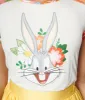 Bugs Bunny x Unique Vintage Floral Oversize Graphic Tee sold by Unique Vintage