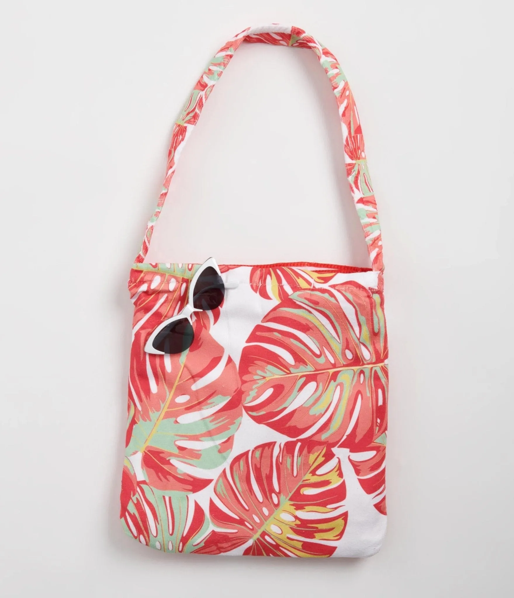 Tropical 2 In 1 Towel Tote Bag sold by Unique Vintage