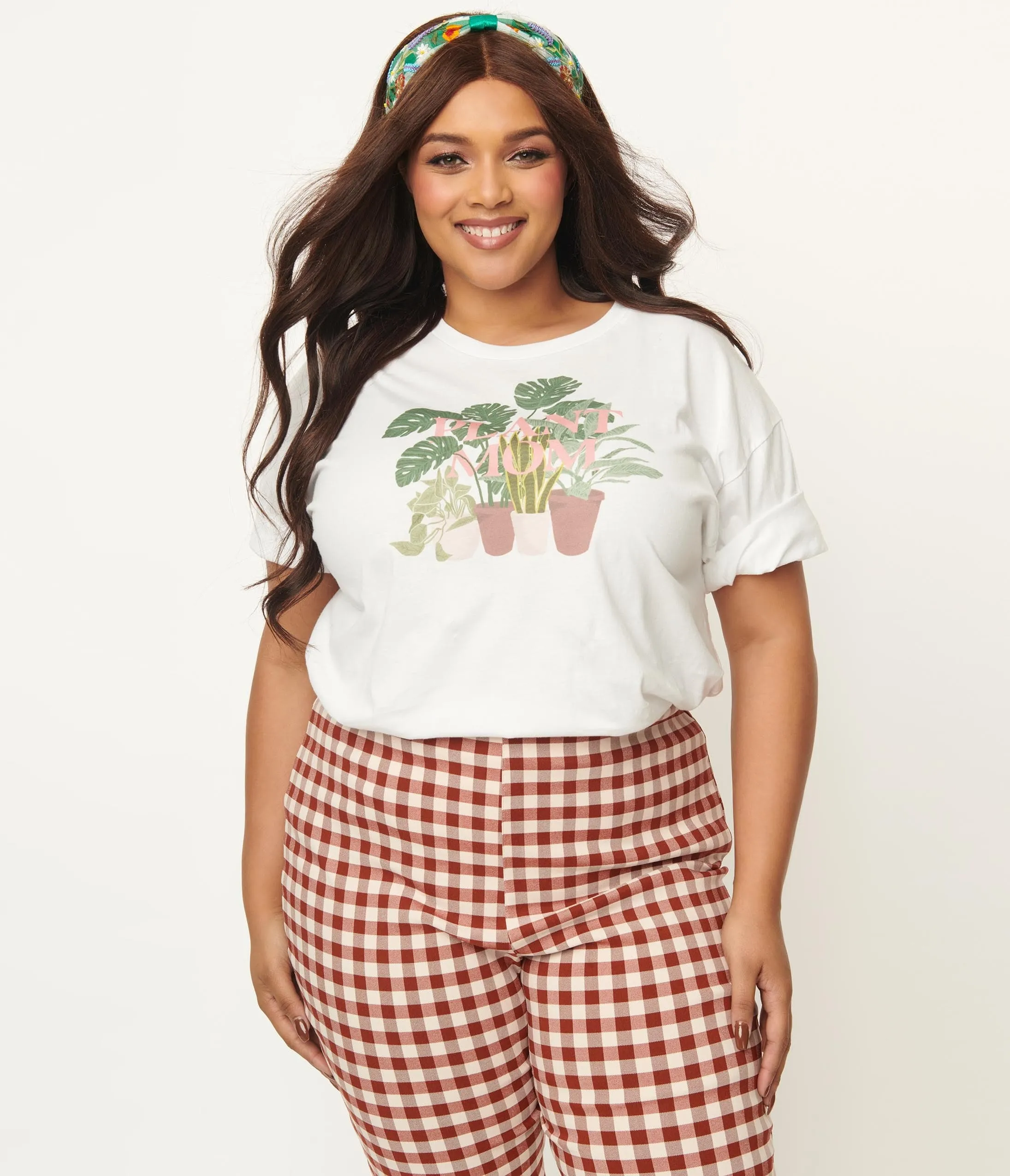 Plus Size Plant Mom Unisex Graphic Tee sold by Unique Vintage product image thumbnail 4