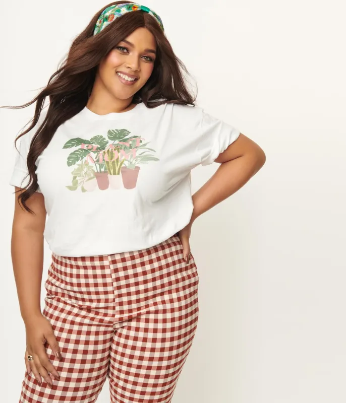 Plus Size Plant Mom Unisex Graphic Tee sold by Unique Vintage