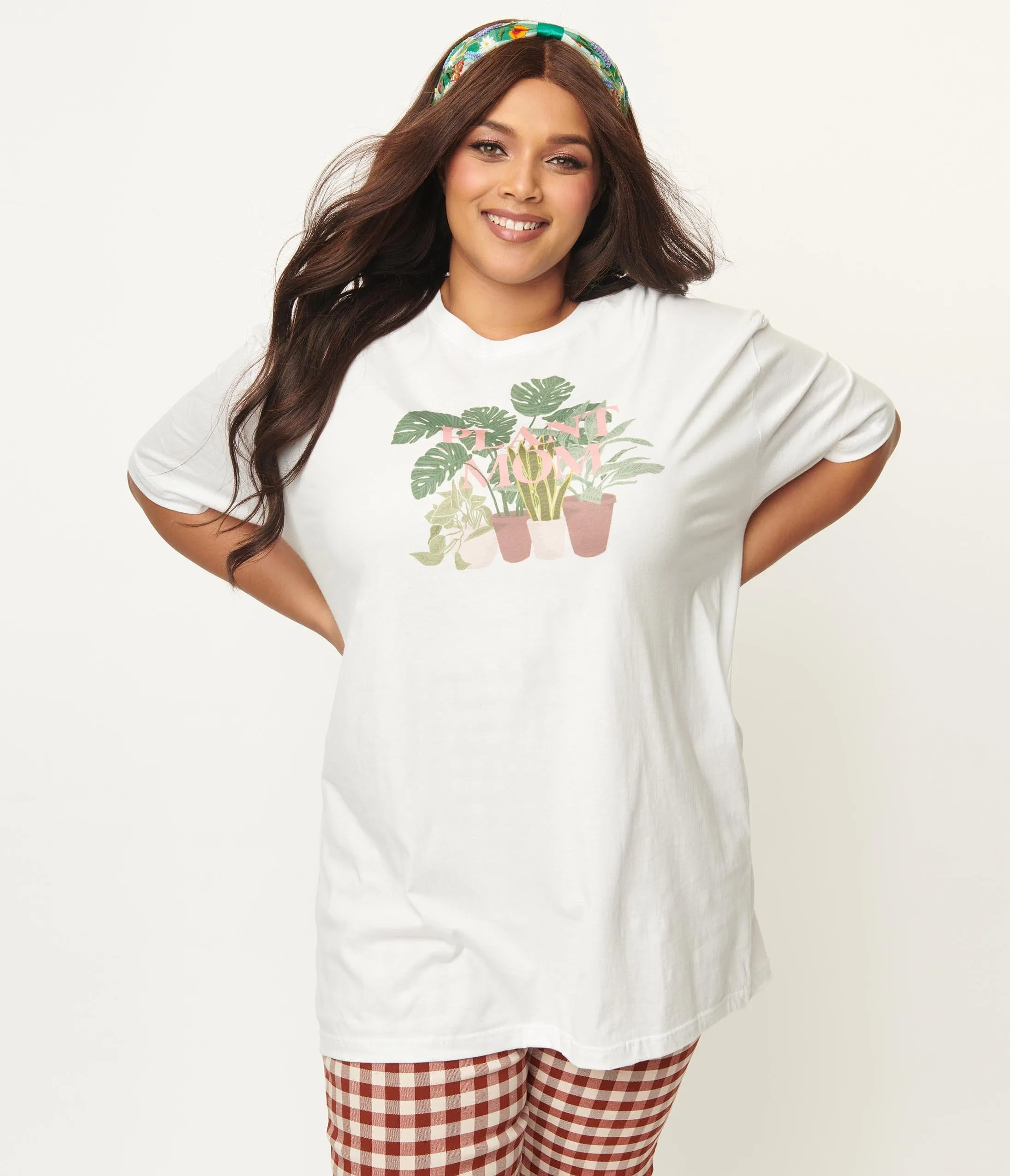 Plus Size Plant Mom Unisex Graphic Tee sold by Unique Vintage product image thumbnail 5