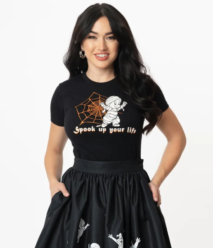 Casper x Unique Vintage Spook Up Your Life Fitted Tee sold by Unique Vintage