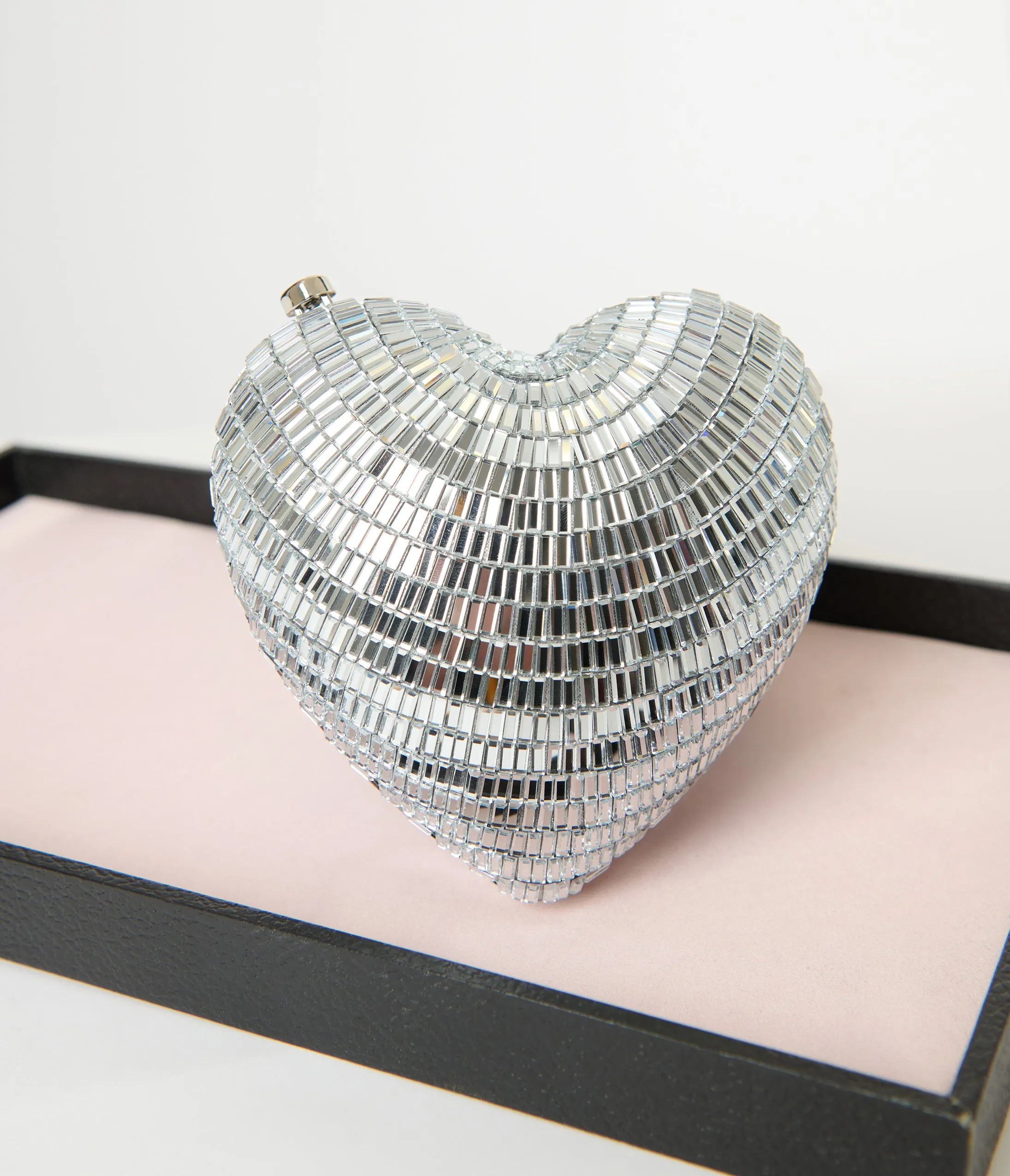 Betsey Johnson Disco Heart Crossbody Bag sold by Unique Vintage product image thumbnail 2