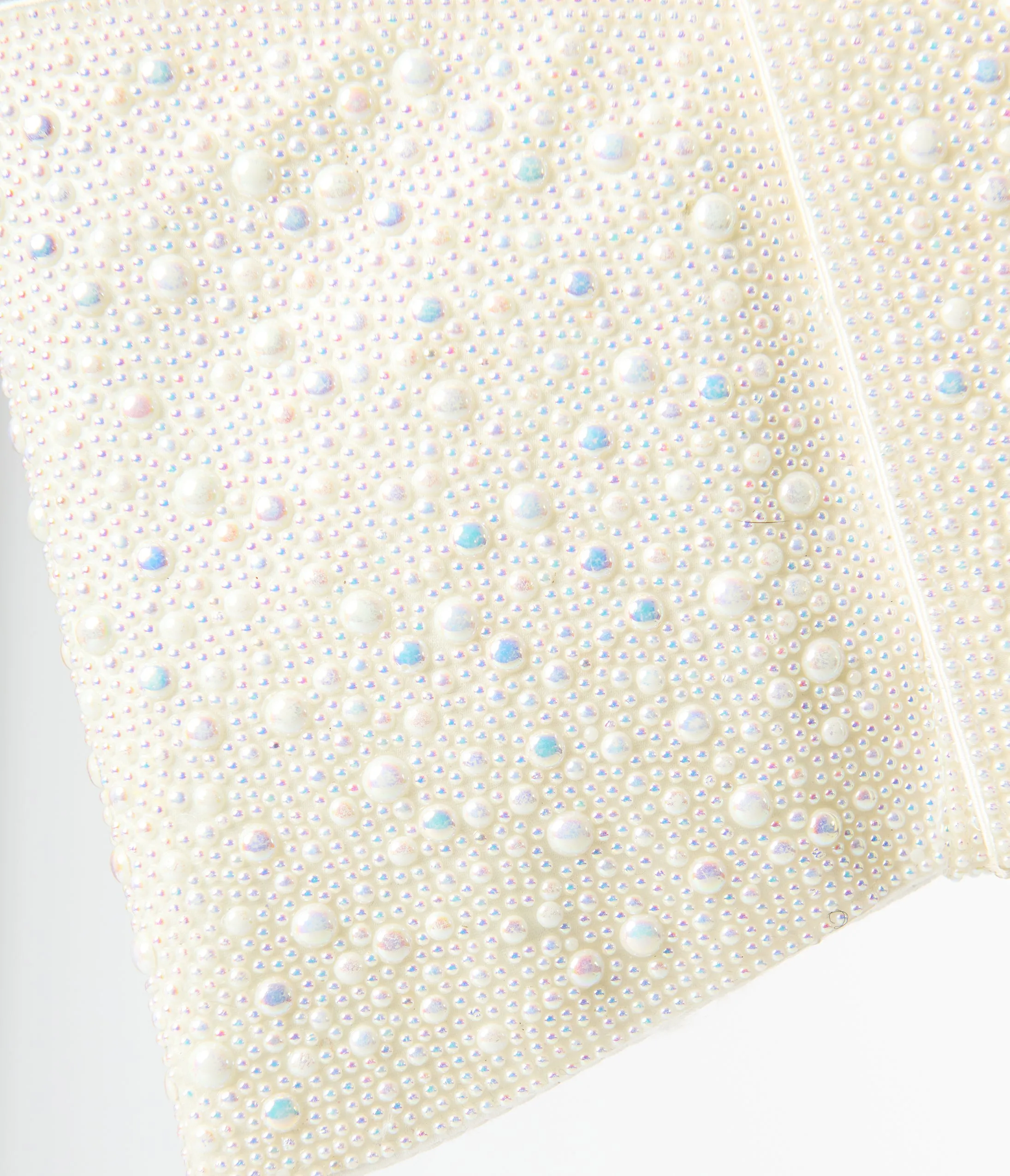 Betsey Johnson Pearl Bow Crossbody Clutch sold by Unique Vintage product image thumbnail 2