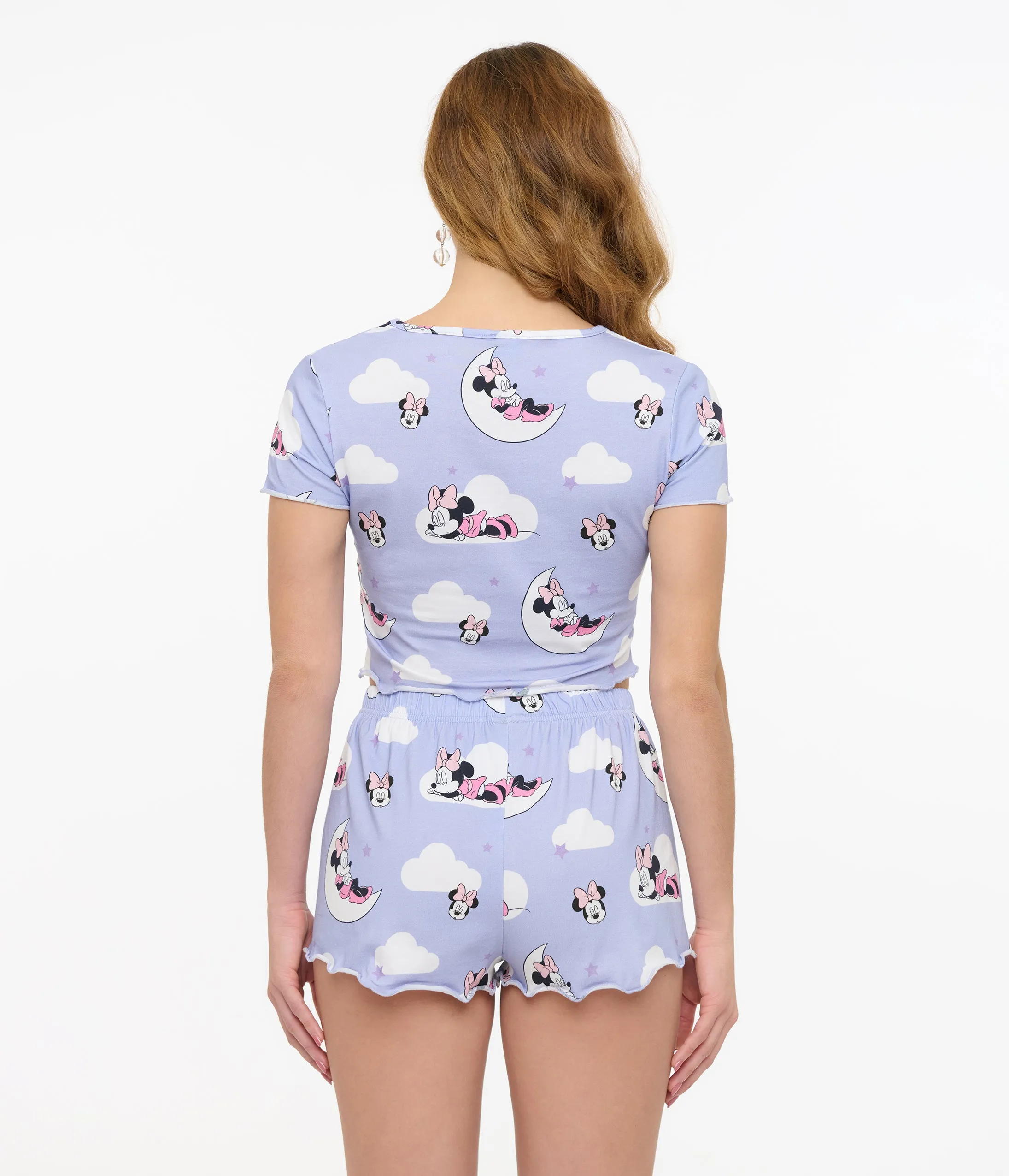 Cakeworthy Purple Minnie Mouse Dream Pajama Set sold by Unique Vintage product image thumbnail 2