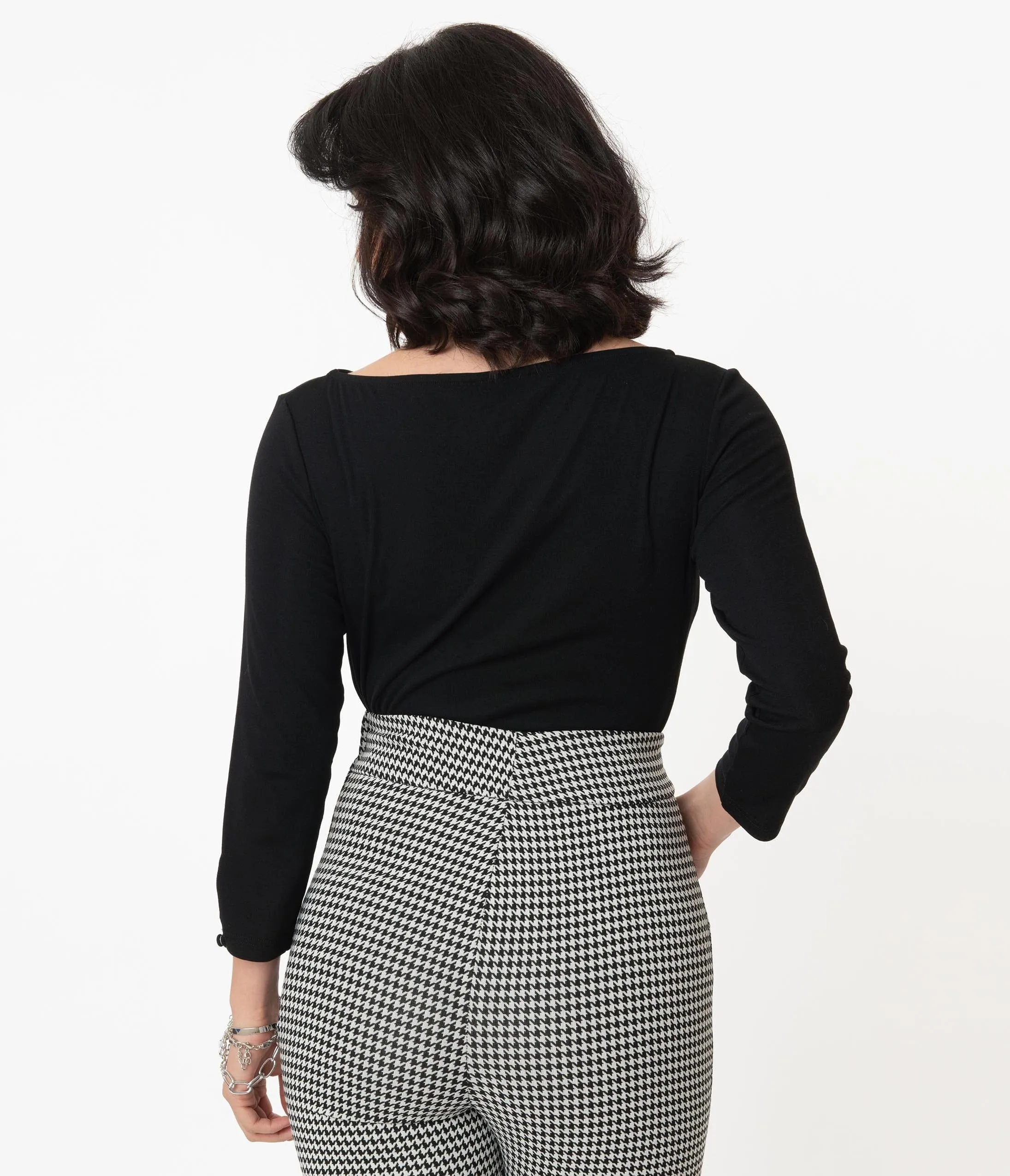 Unique Vintage Black Gracie Top sold by Unique Vintage product image thumbnail 2