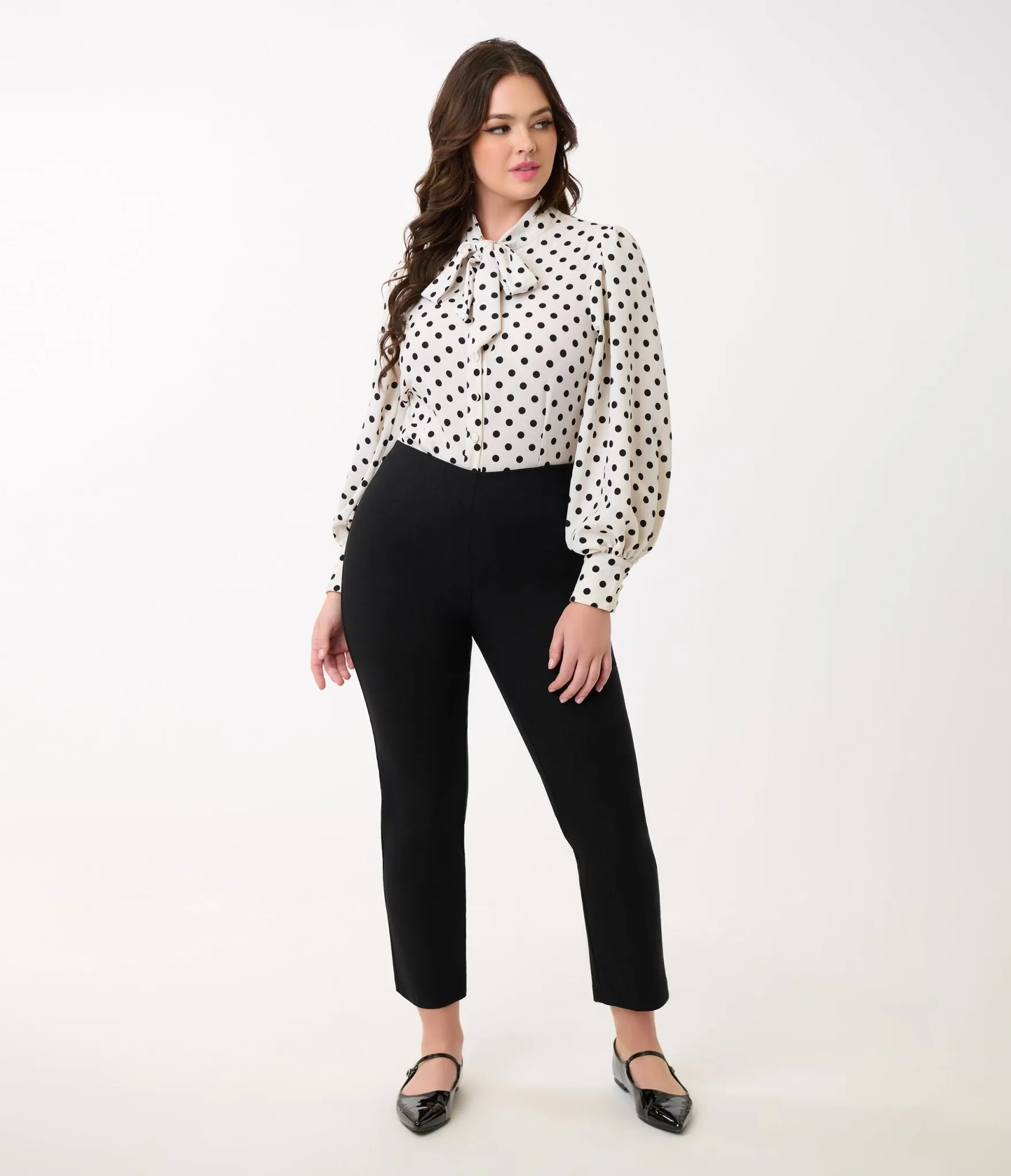 Unique Vintage 1960s Black Cigarette Pants sold by Unique Vintage