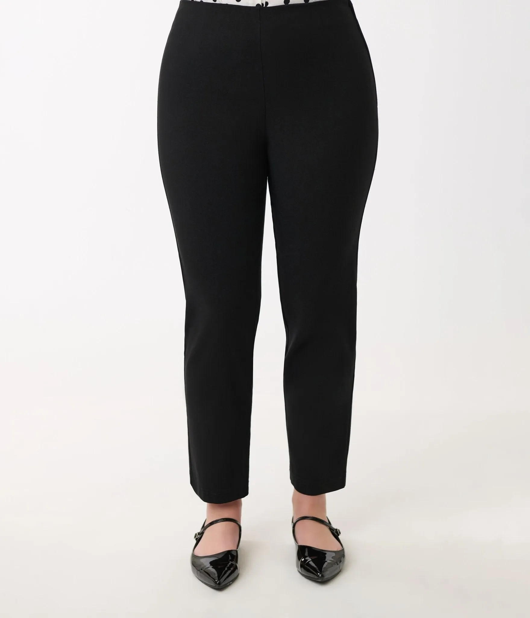 Unique Vintage 1960s Black Cigarette Pants sold by Unique Vintage product image thumbnail 2