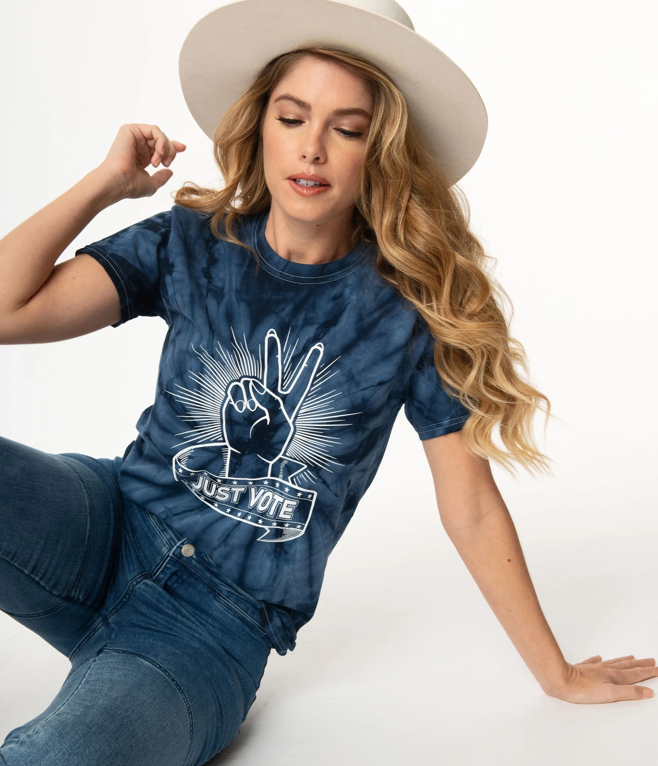 Unique Vintage Just Vote Unisex Tee sold by Unique Vintage product image thumbnail 5