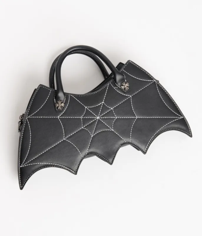 Unique Vintage Black Bat Purse sold by Unique Vintage