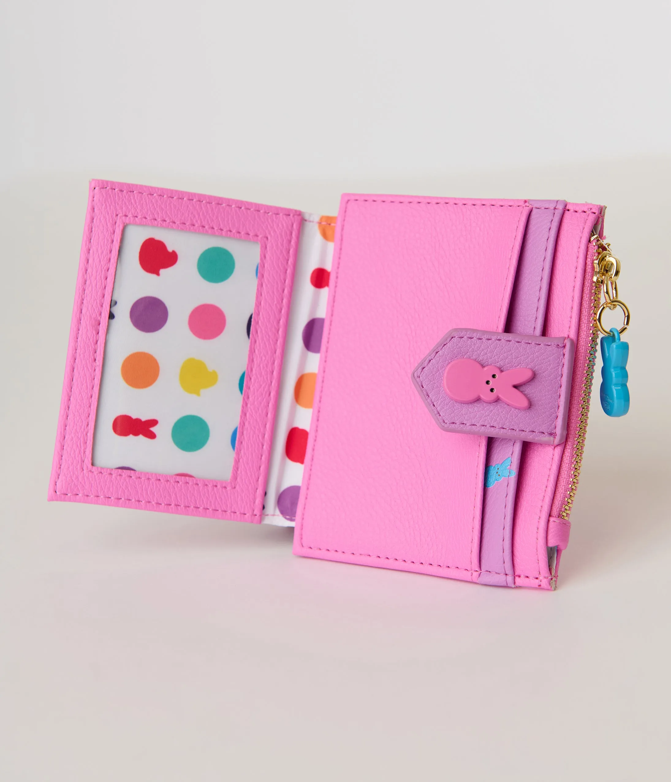 Betsey Johnson Hot Pink Peeps Bifold Wallet sold by Unique Vintage product image thumbnail 2