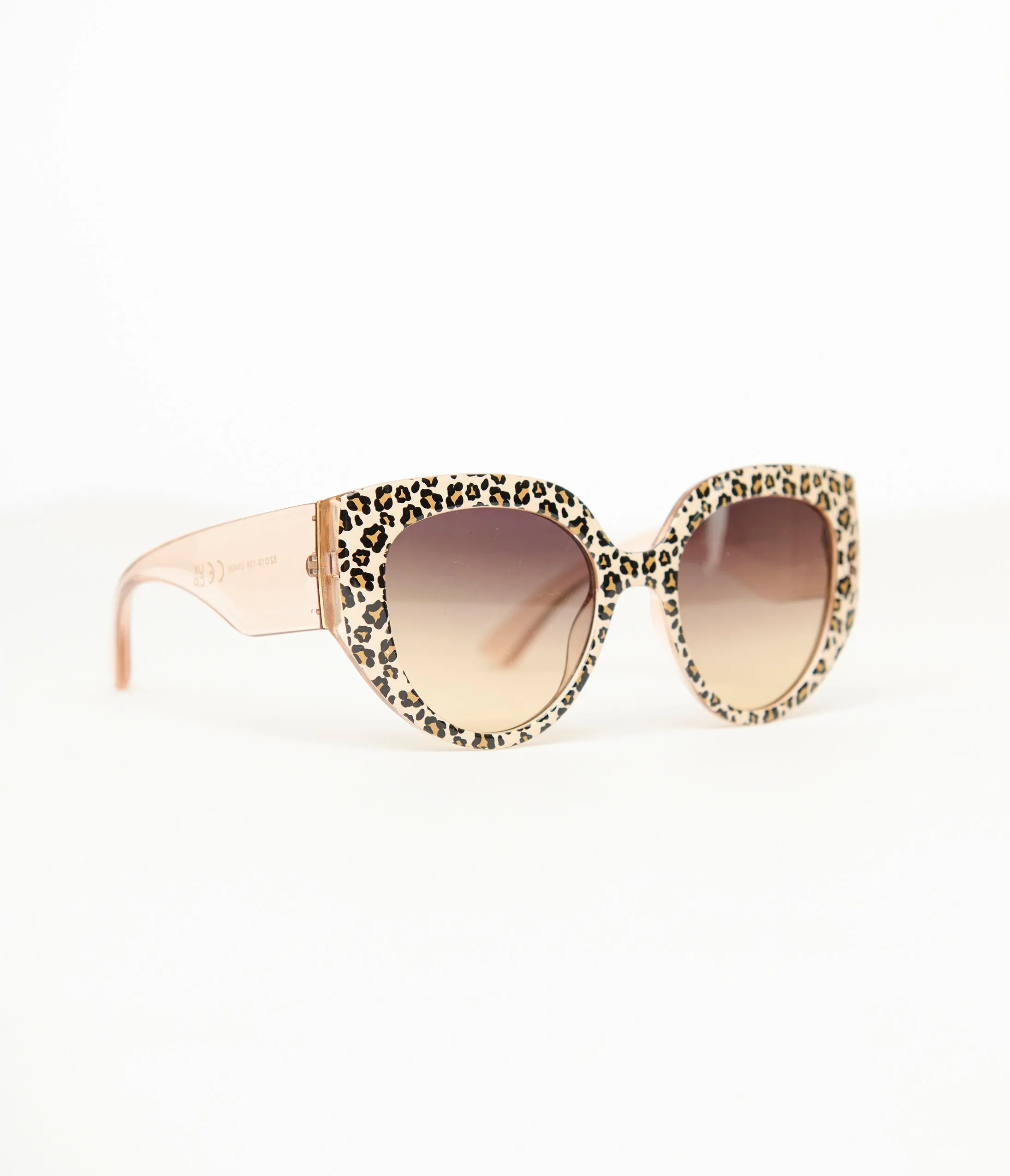 Brown Leopard Print Cat Eye Sunglasses sold by Unique Vintage product image thumbnail 2
