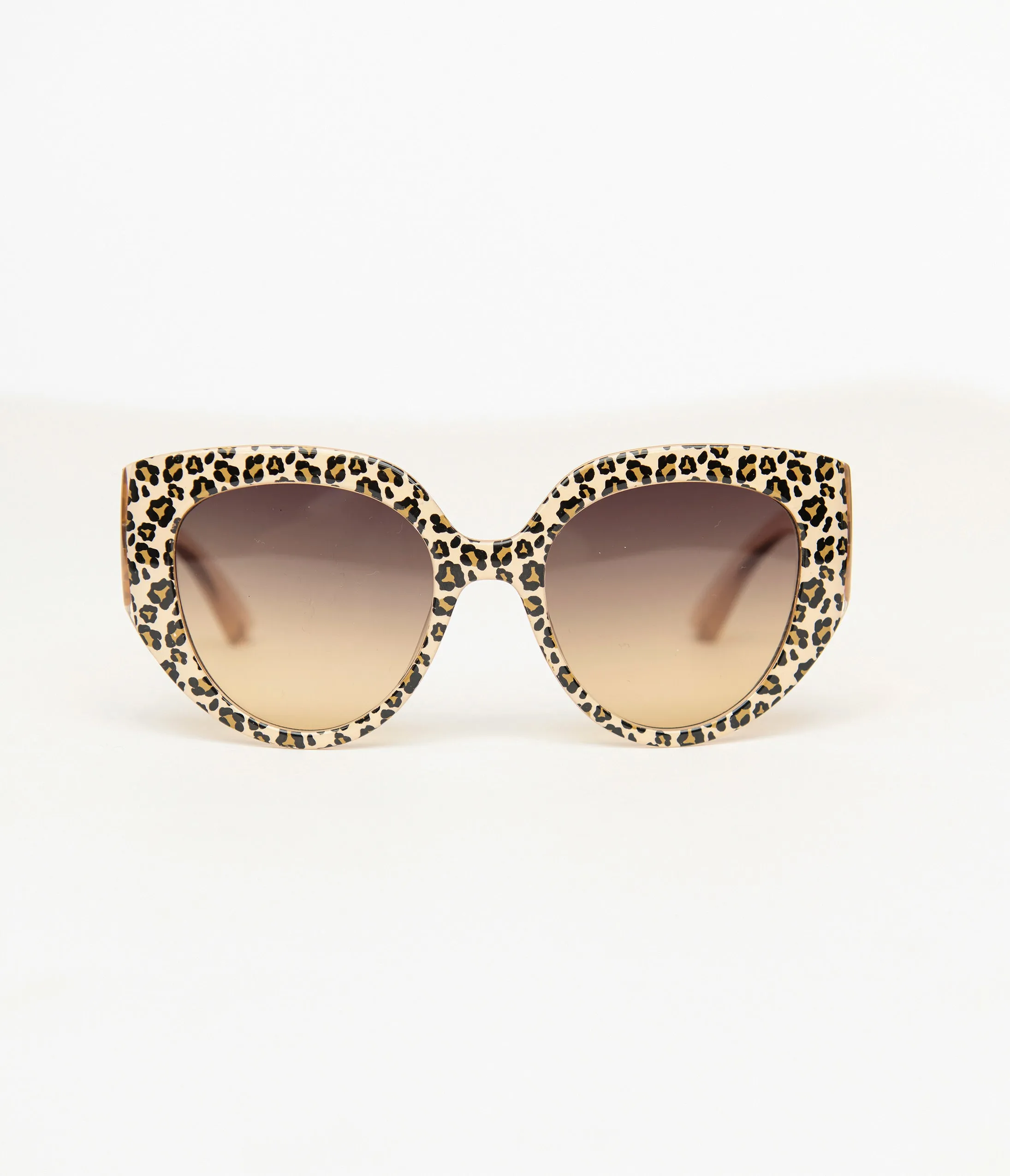 Brown Leopard Print Cat Eye Sunglasses sold by Unique Vintage product image thumbnail 3
