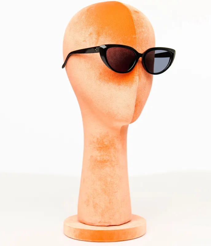Black Vintage Cat Eye Sunglasses sold by Unique Vintage