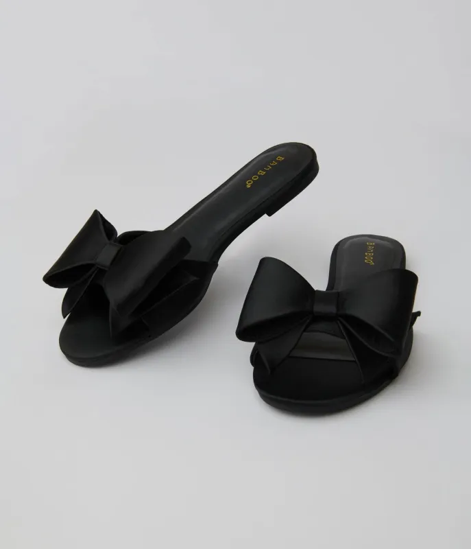 Black Bow Sandals sold by Unique Vintage