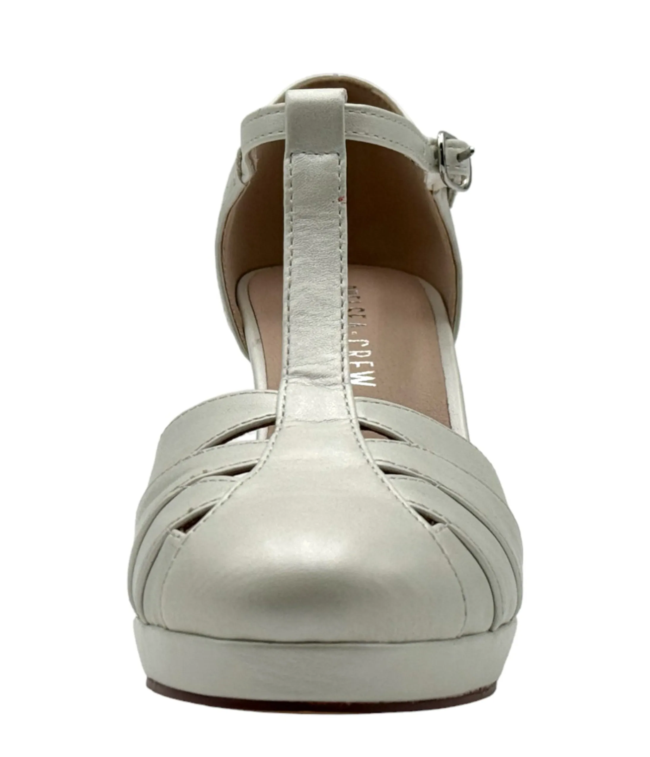 Chelsea Crew Bone T-Strap Francine Heels sold by Unique Vintage product image thumbnail 3