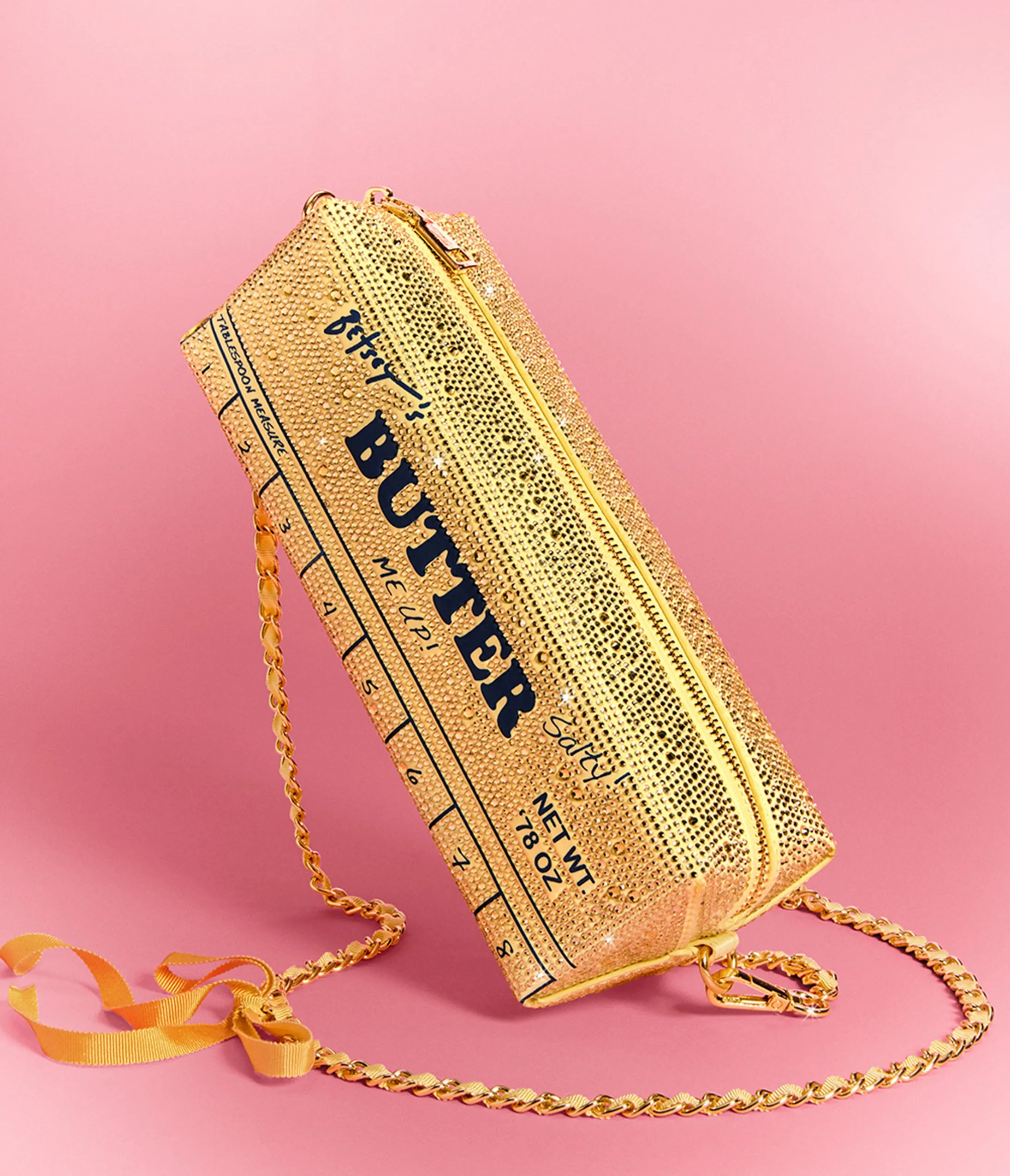 Betsey Johnson Spread It On Crossbody Bag sold by Unique Vintage