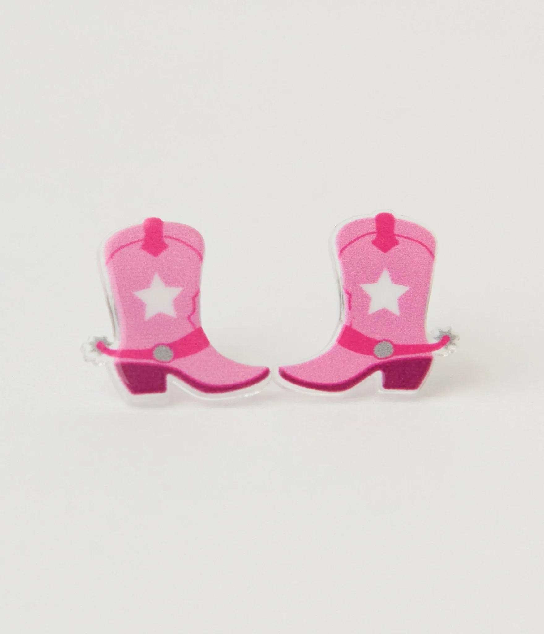 Pink Cowgirl Boot Earrings sold by Unique Vintage product image thumbnail 3
