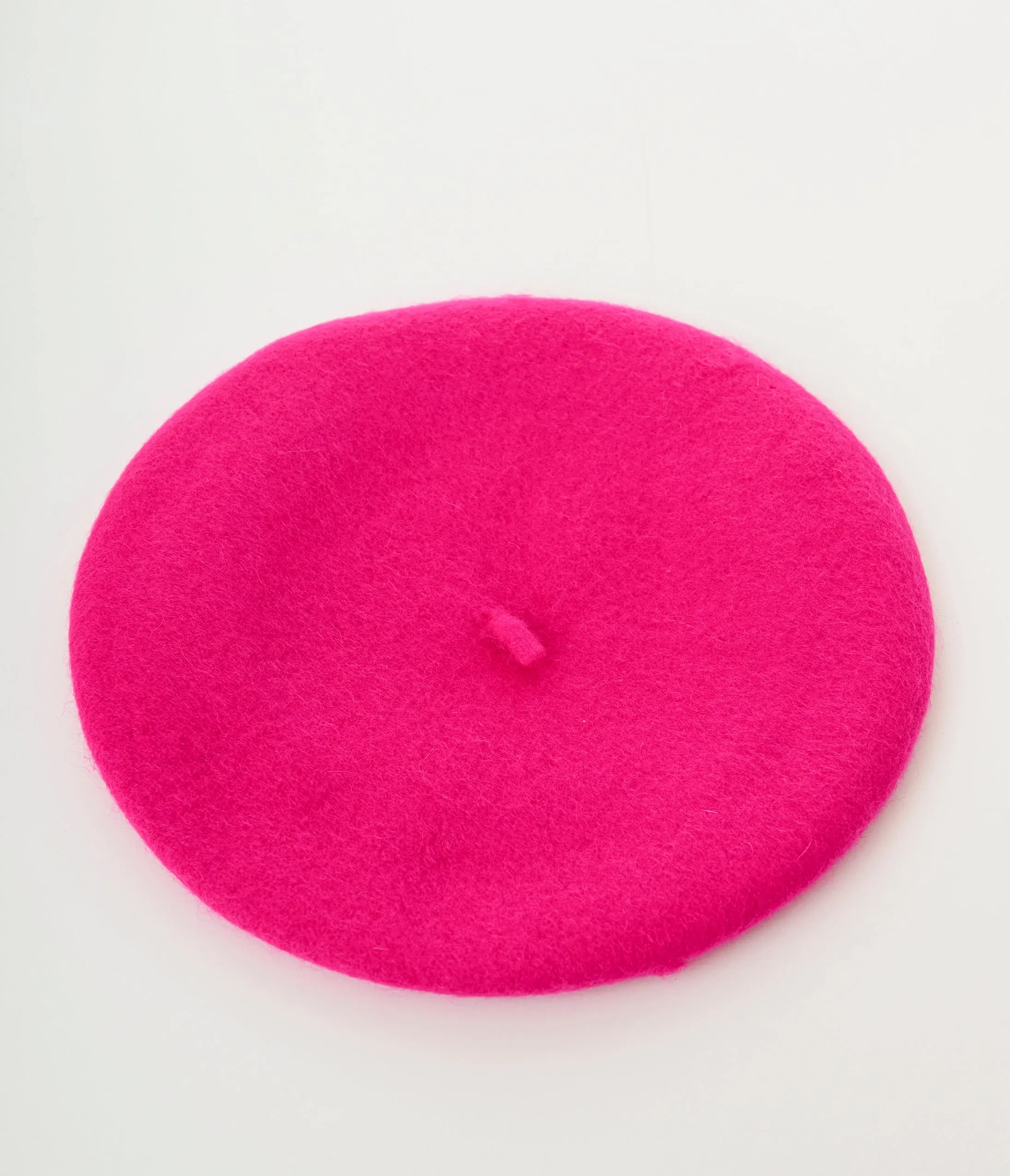 Hot Pink Classic Vintage Parisian Beret sold by Unique Vintage product image thumbnail 3