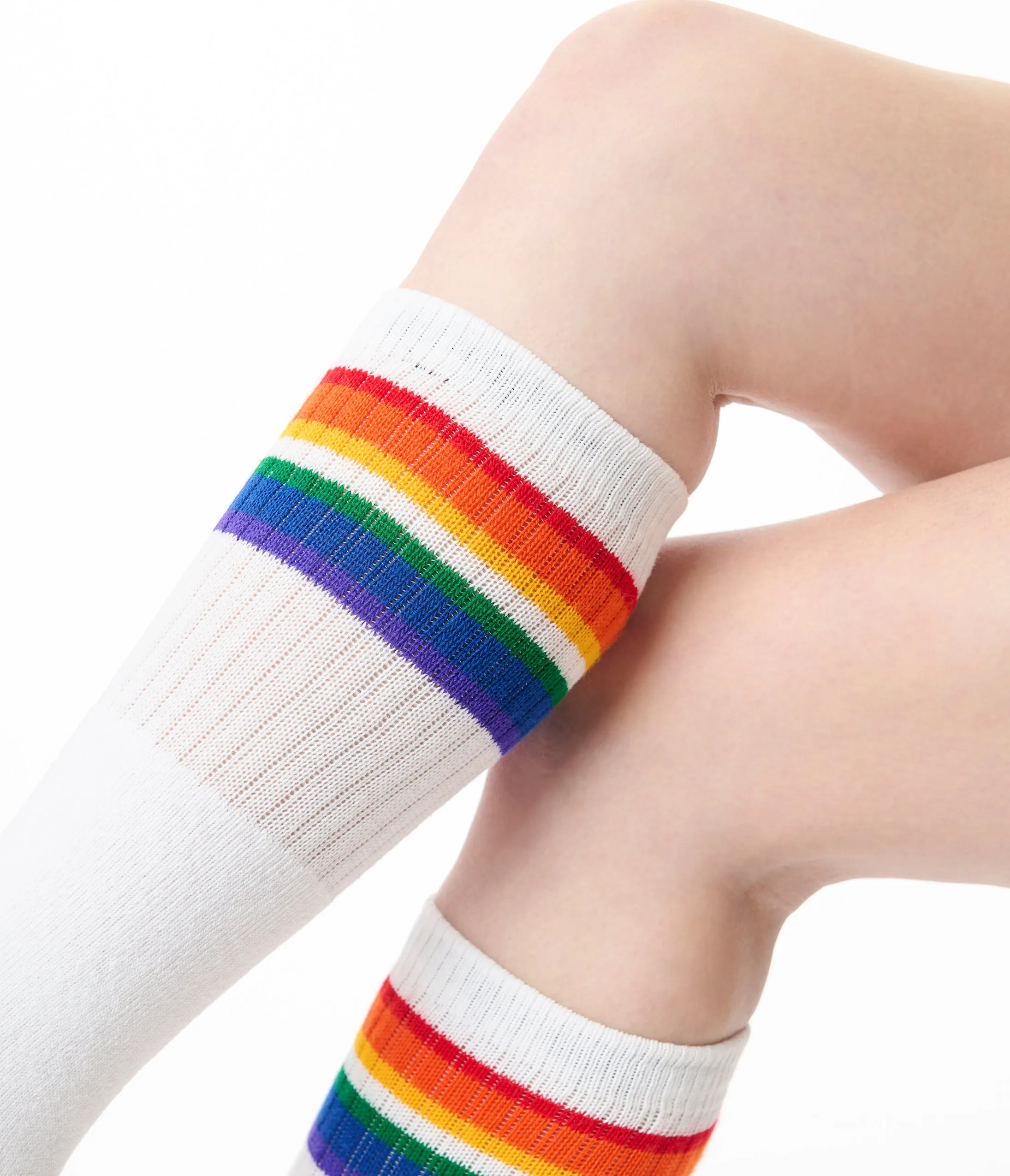 Love Rainbow Knee High Tube Socks sold by Unique Vintage product image thumbnail 2