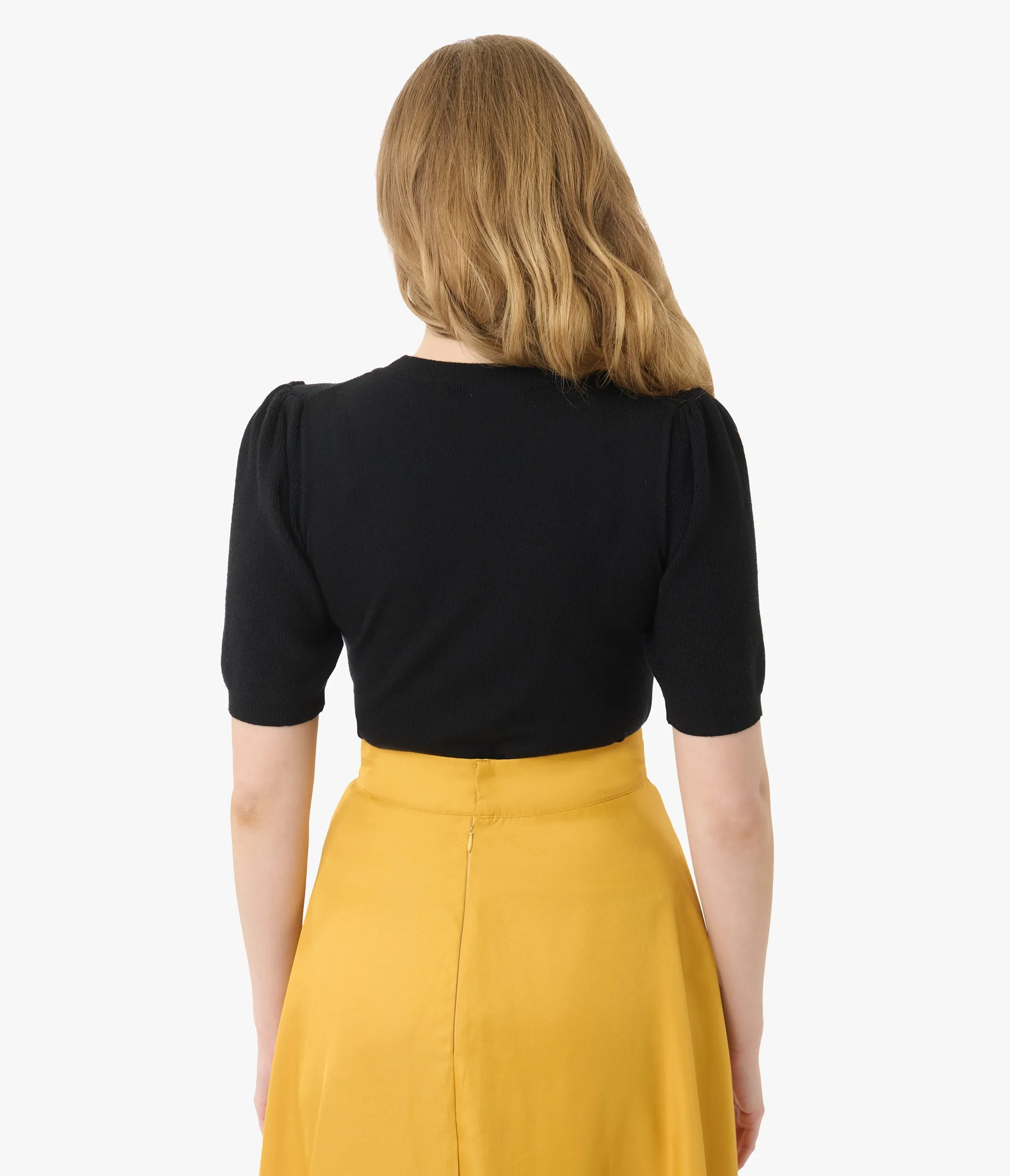 Mischief Made Black Lucky Horseshoe Sweater sold by Unique Vintage product image thumbnail 3