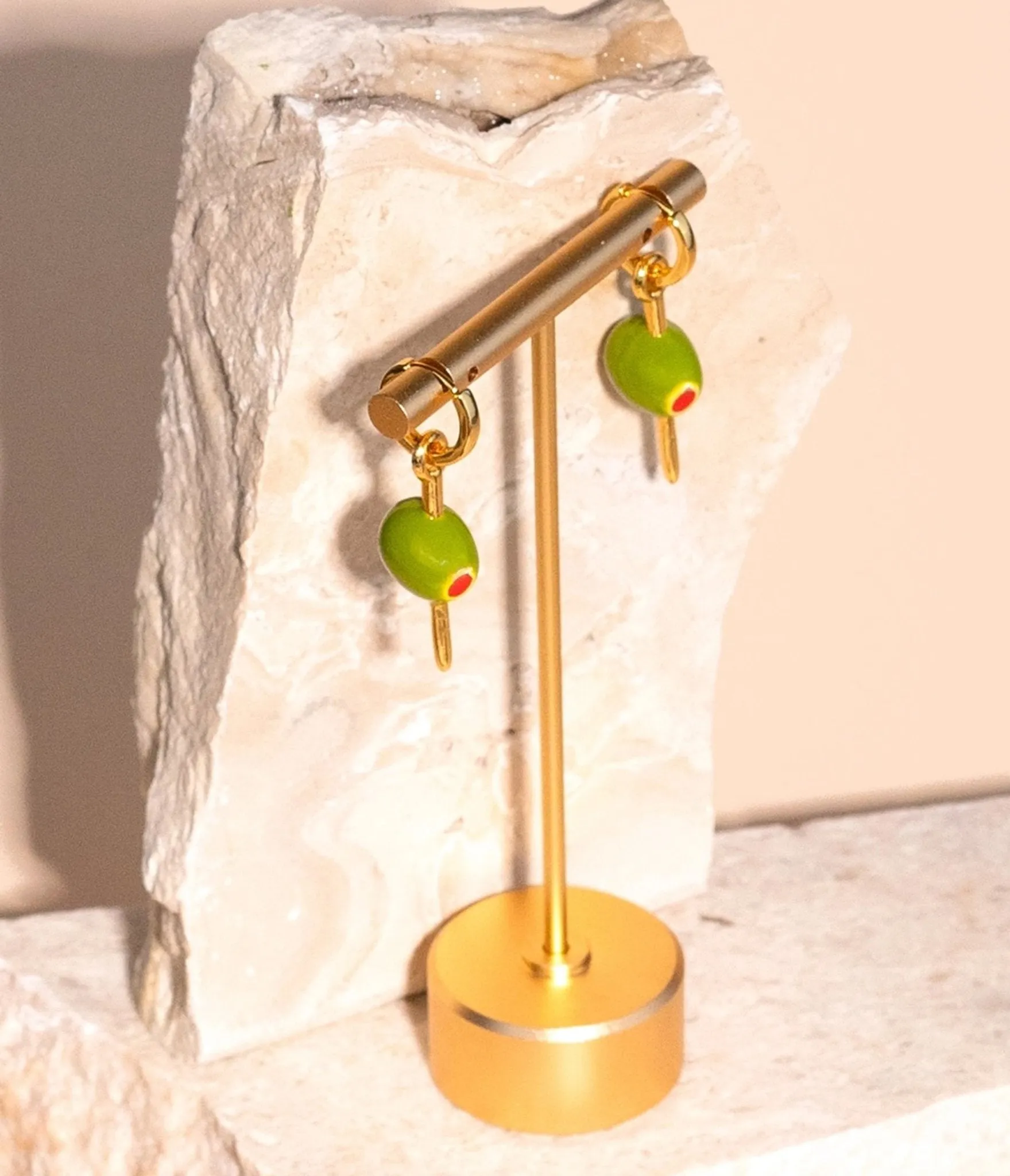 Make It Dirty Hoop Earrings sold by Unique Vintage product image thumbnail 3