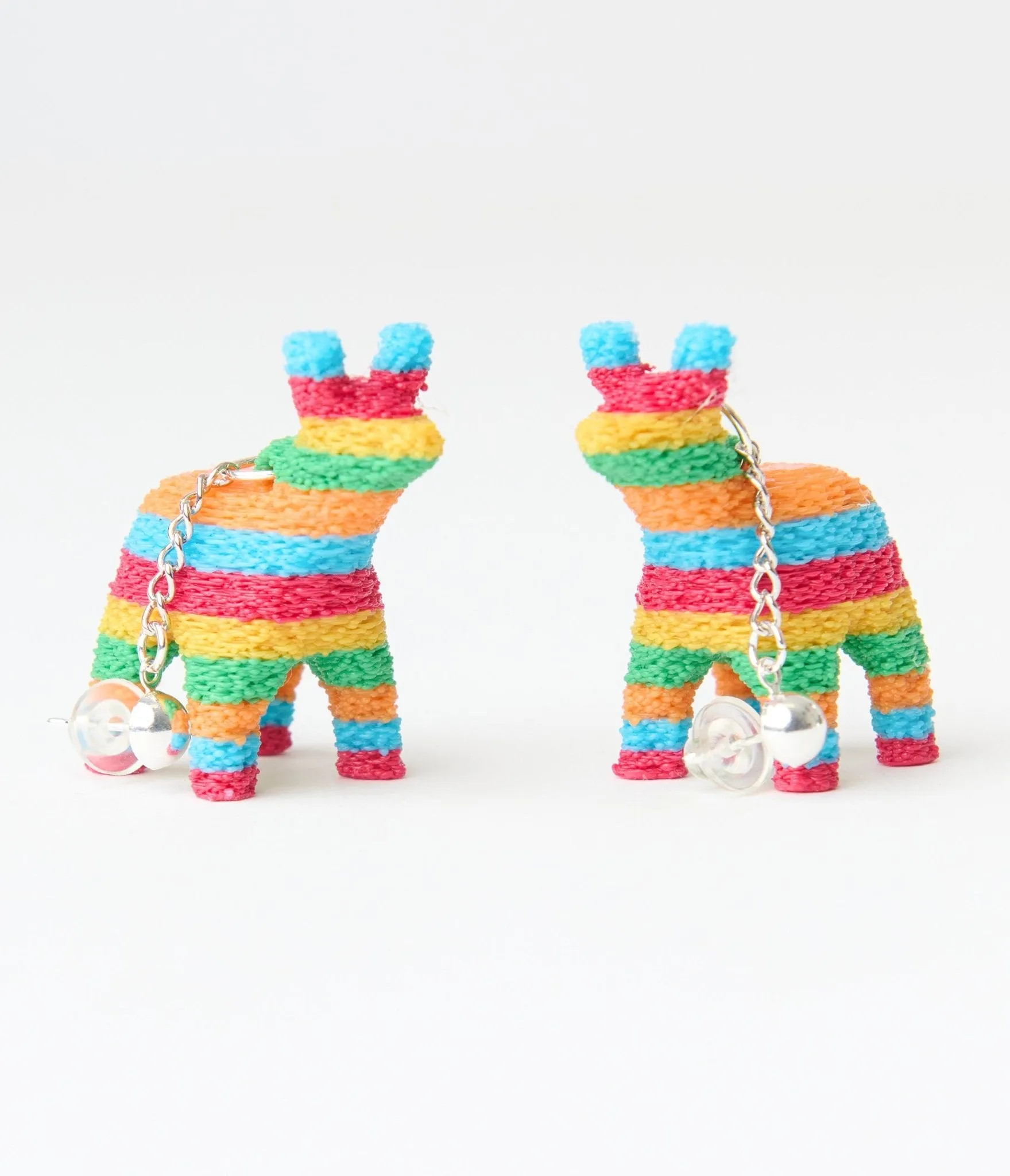 Burro Piñata Earrings sold by Unique Vintage product image thumbnail 2