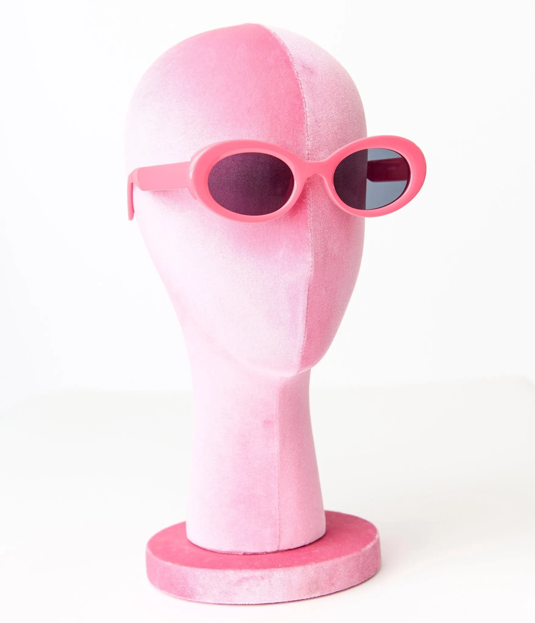 Hot Pink Puffy Sunglasses sold by Unique Vintage