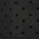 Unique Vintage Black Flocked Dot Mesh Duster sold by Unique Vintage product image thumbnail 4