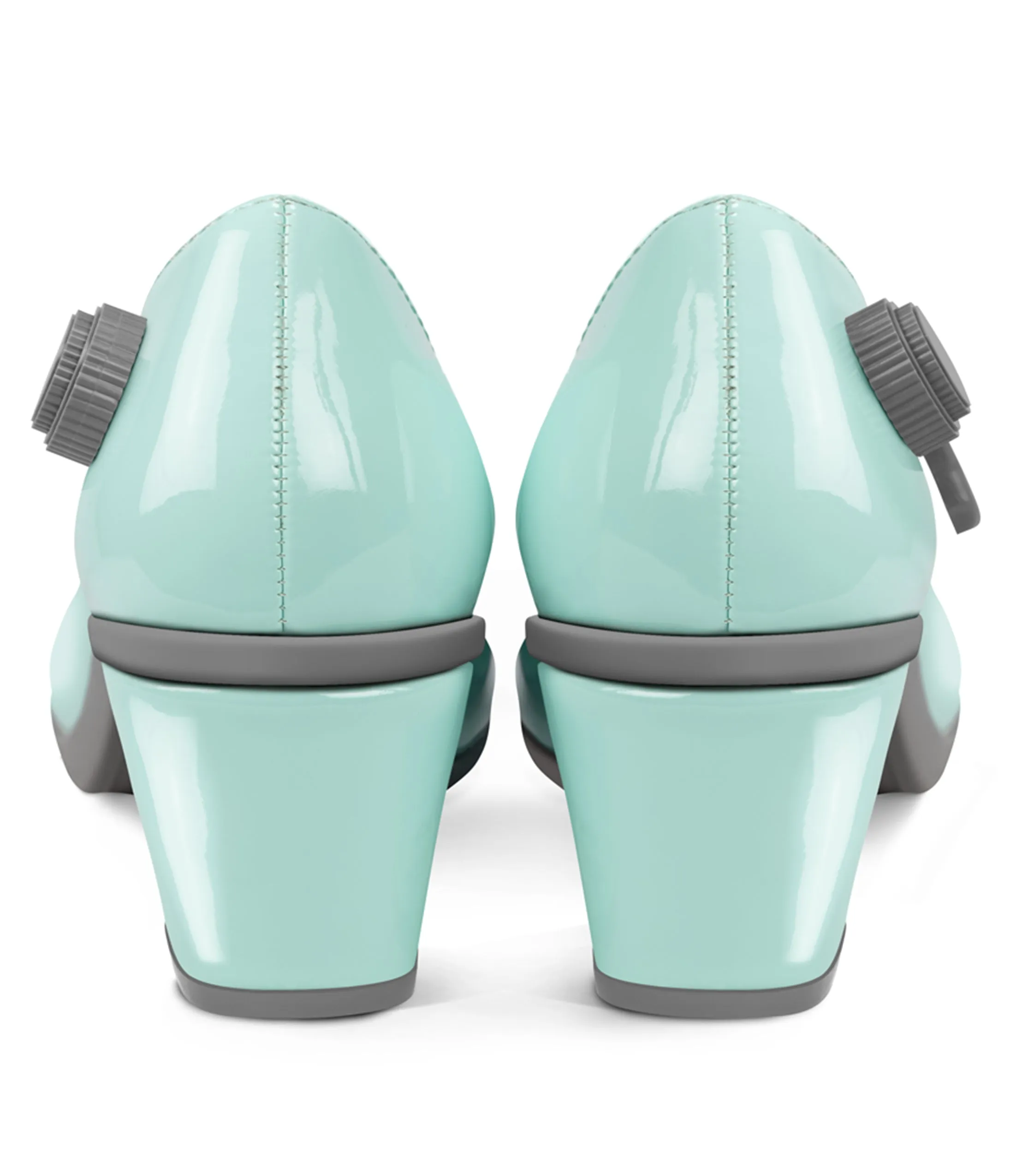 Chocolaticas® Typewriter Mary Jane Pumps sold by Unique Vintage product image thumbnail 3