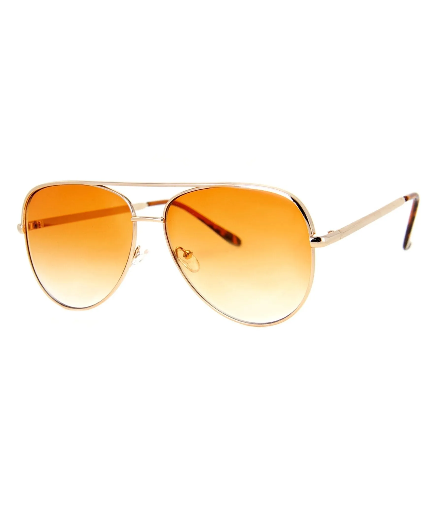 Gold Ramblers Aviator Sunglasses sold by Unique Vintage