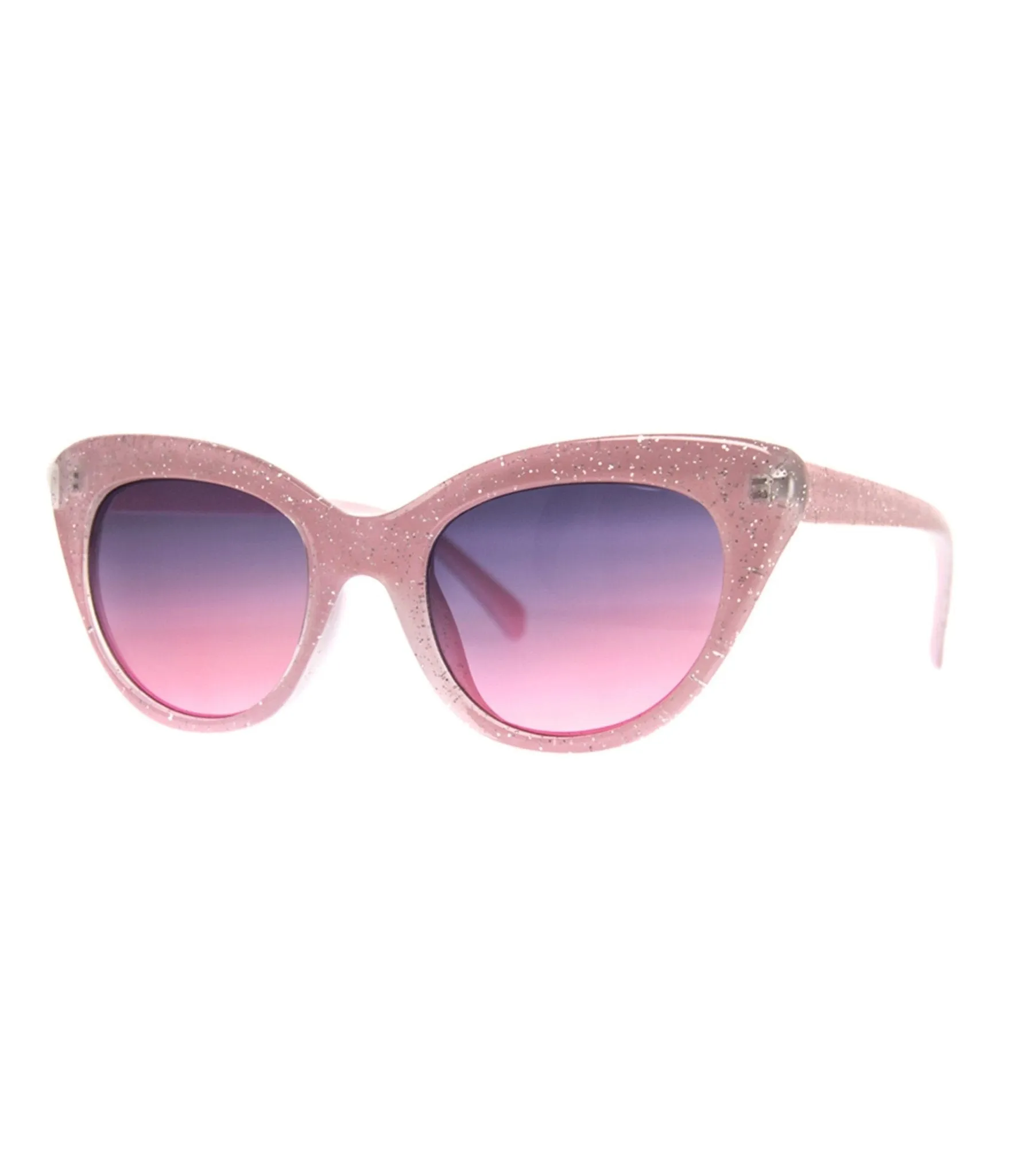 Pink Glitter Cat Eye Sunglasses sold by Unique Vintage